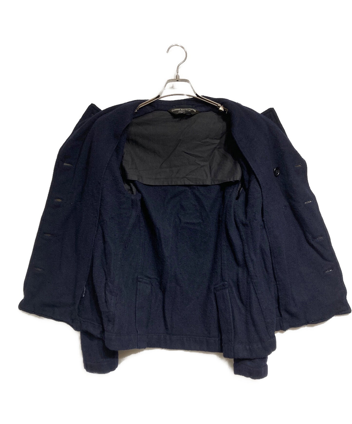 [Pre-owned] COMME des GARCONS HOMME PLUS Wool Shrinkable P Coat PB-C013