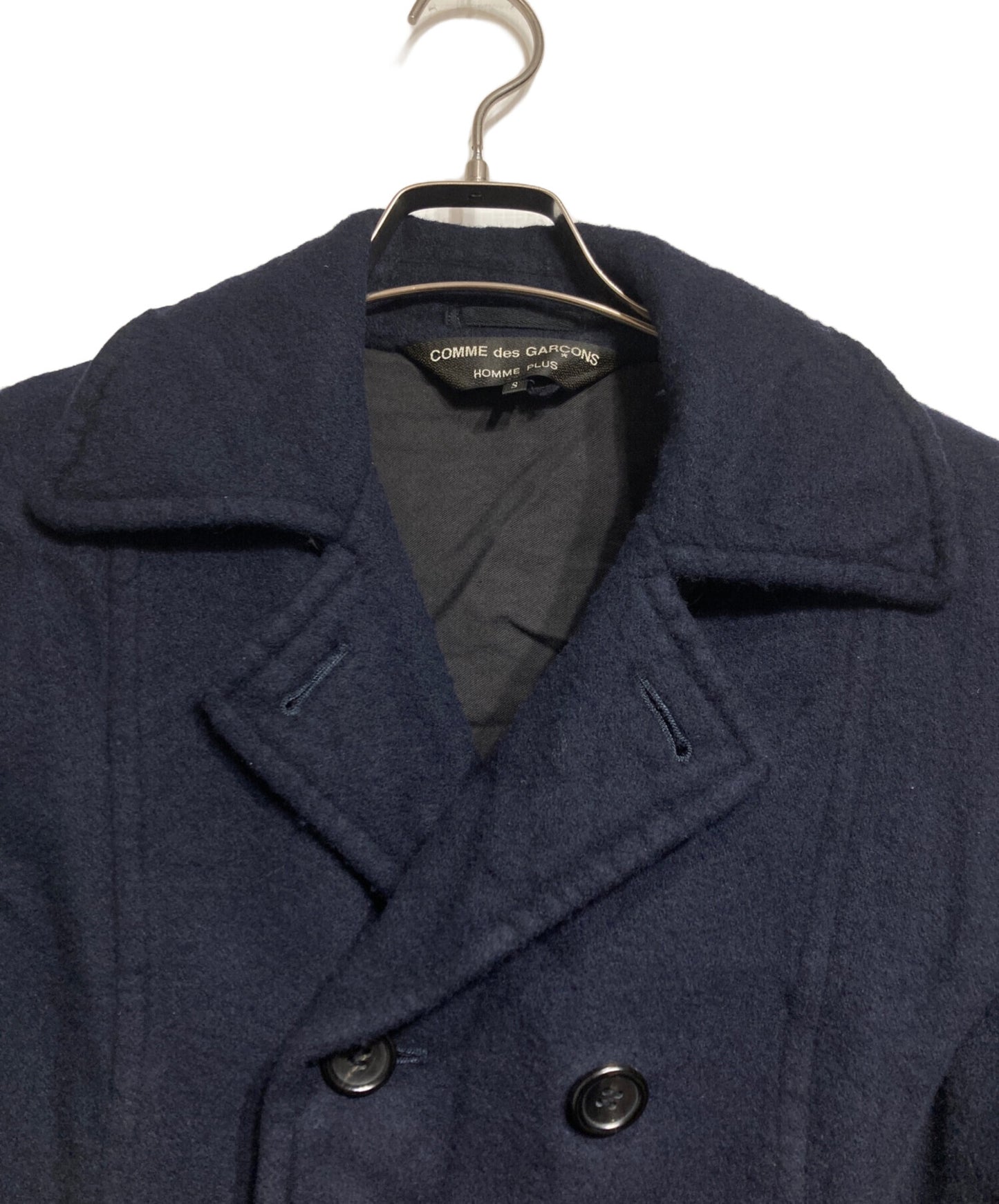 [Pre-owned] COMME des GARCONS HOMME PLUS Wool Shrinkable P Coat PB-C013