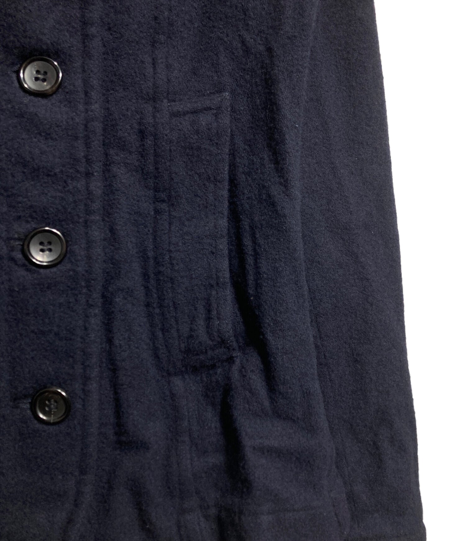 [Pre-owned] COMME des GARCONS HOMME PLUS Wool Shrinkable P Coat PB-C013