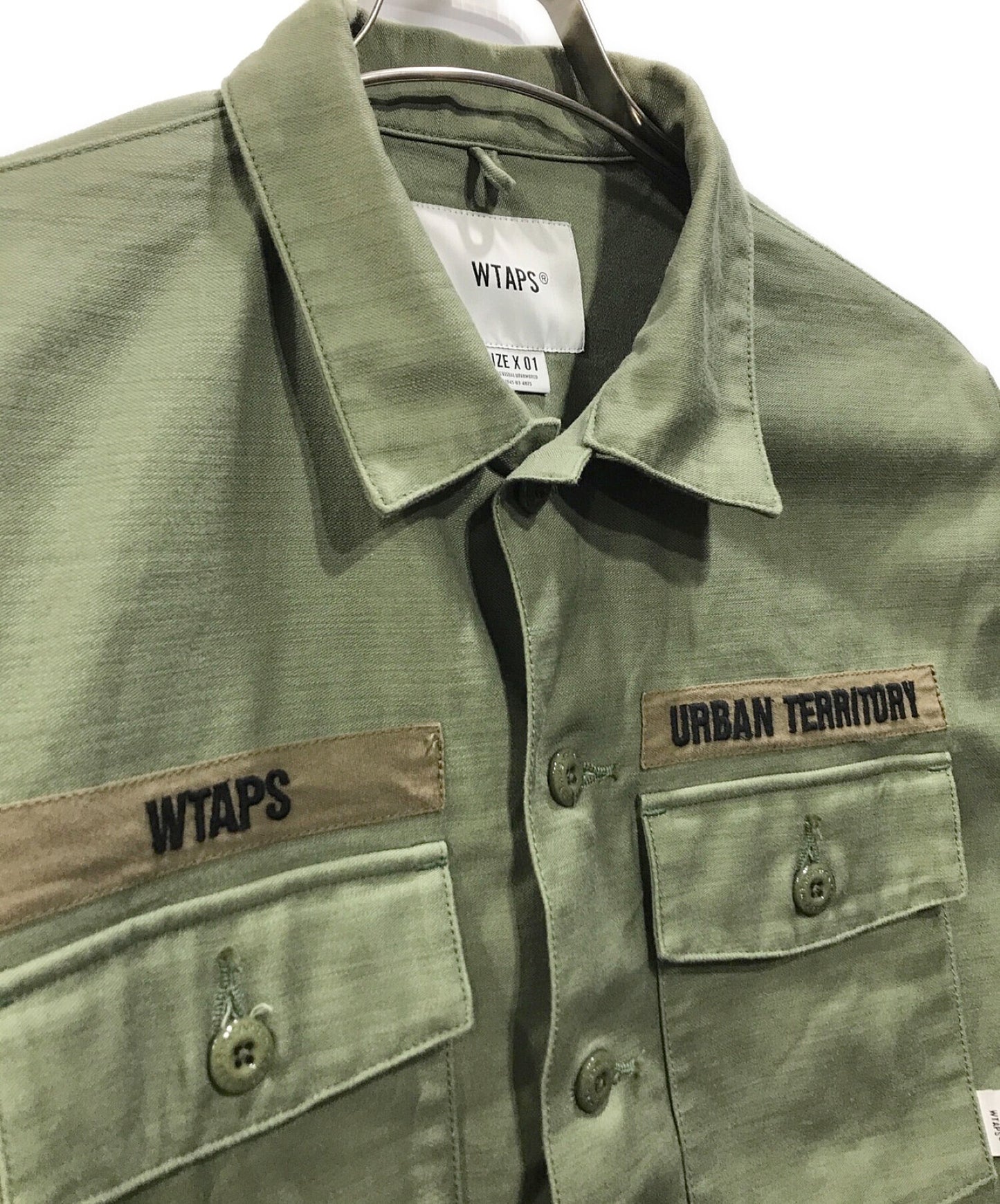 [Pre-owned] WTAPS 20AW BUDS/LSCOTTON. SATIN 202BRDT-SHM01