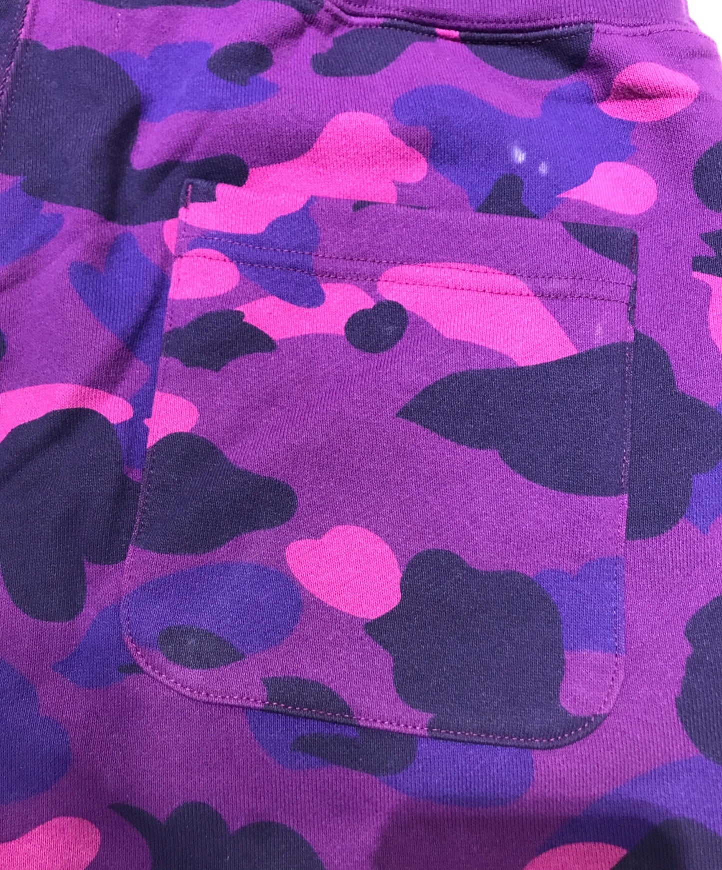 [Pre-owned] A BATHING APE COLOR CAMO SWEAT SHORTS 001SPI801001M