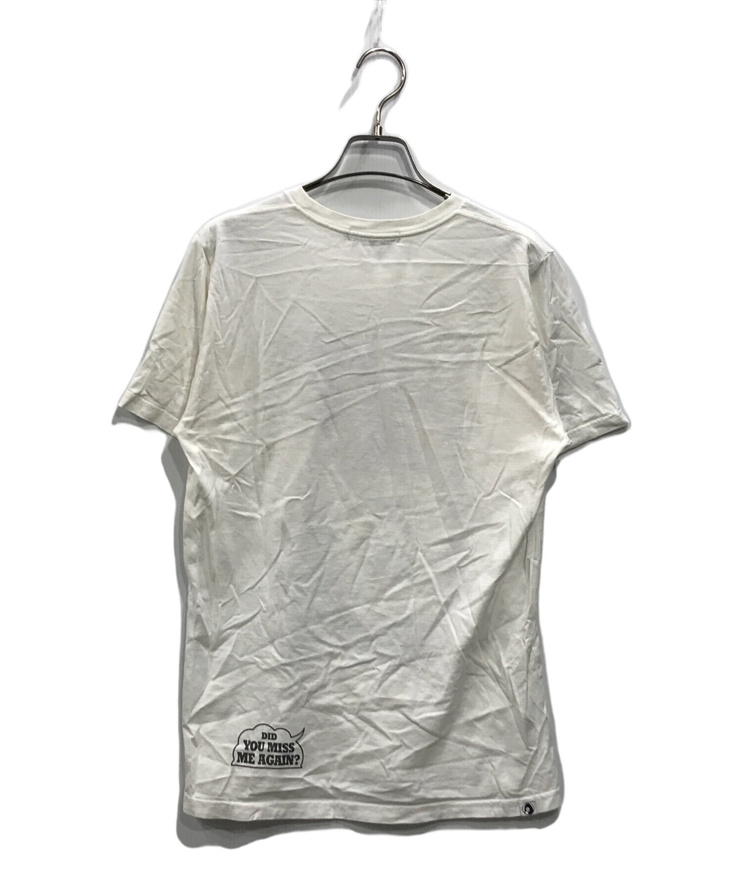 [Pre-owned] Hysteric Glamour Girl Print Logo Short-Sleeved T-Shirt 0213CT22