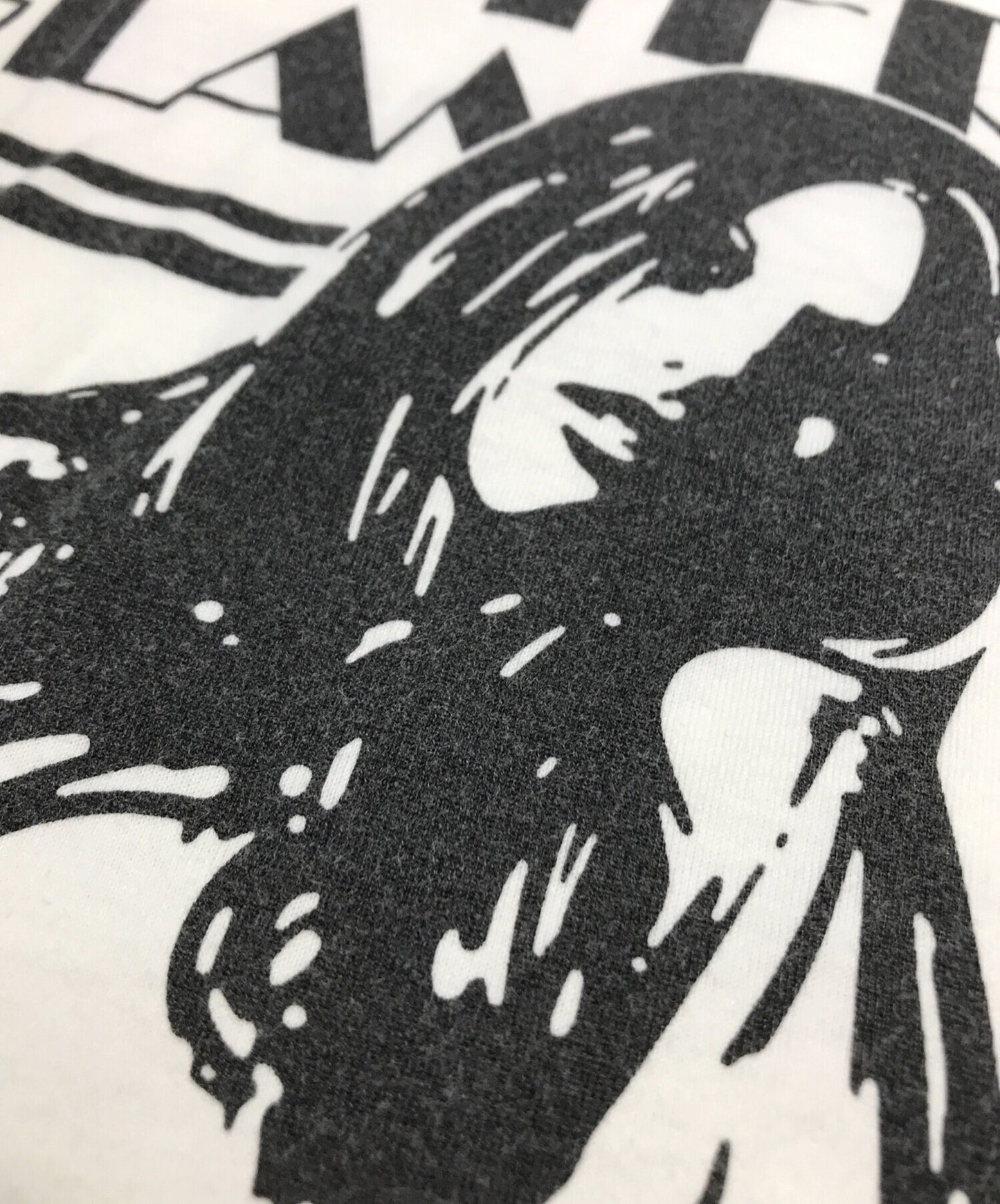 [Pre-owned] Hysteric Glamour Girl Print Logo Short-Sleeved T-Shirt 0213CT22