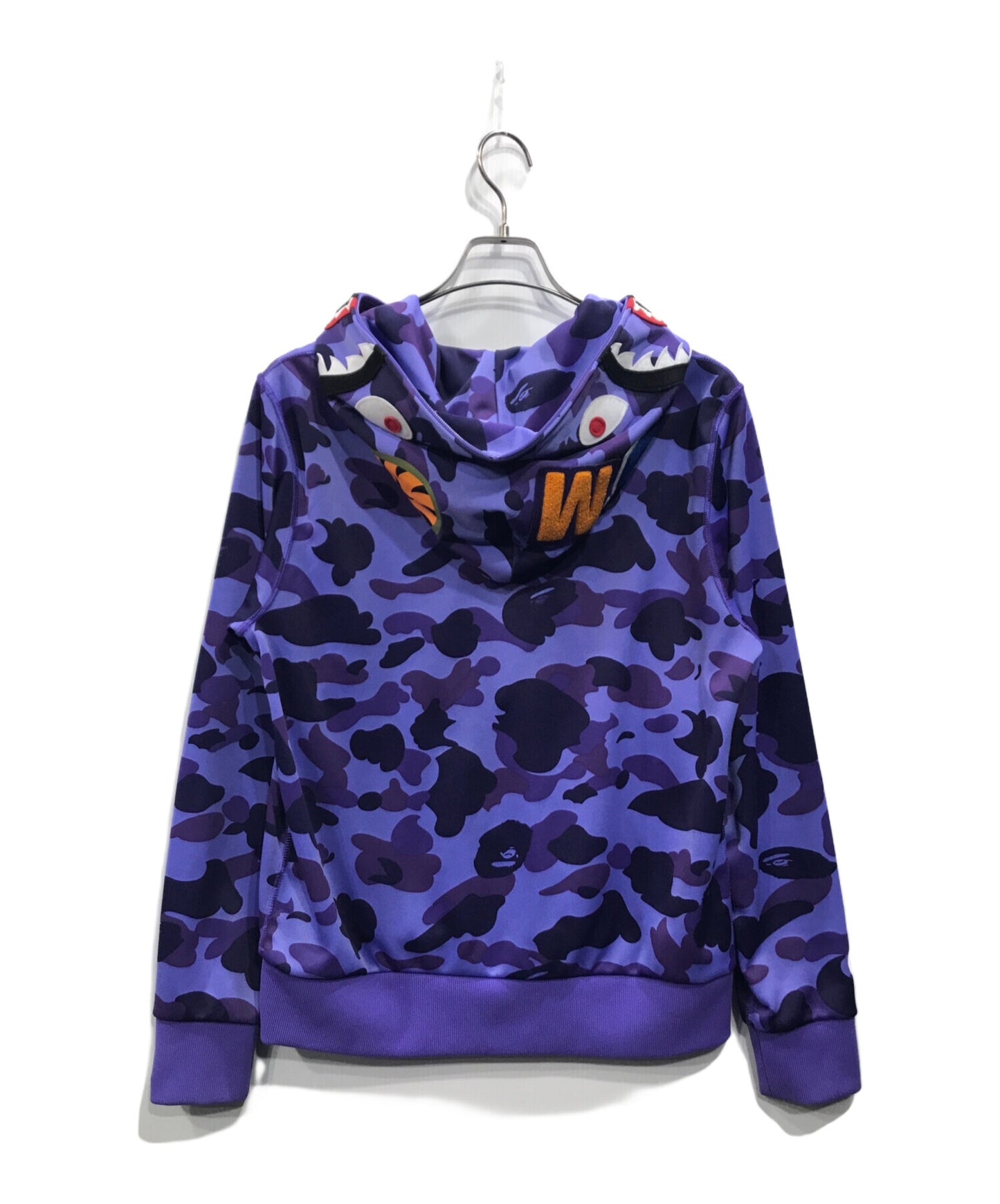 [Pre-owned] A BATHING APE Jersey shark full zip hoodie 001zp1701004m