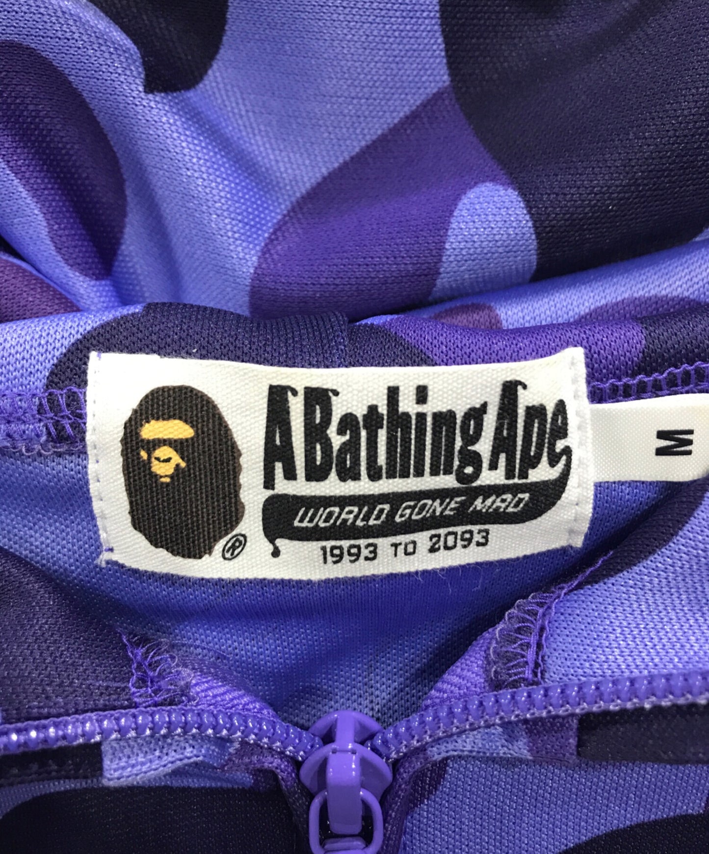 [Pre-owned] A BATHING APE Jersey shark full zip hoodie 001zp1701004m