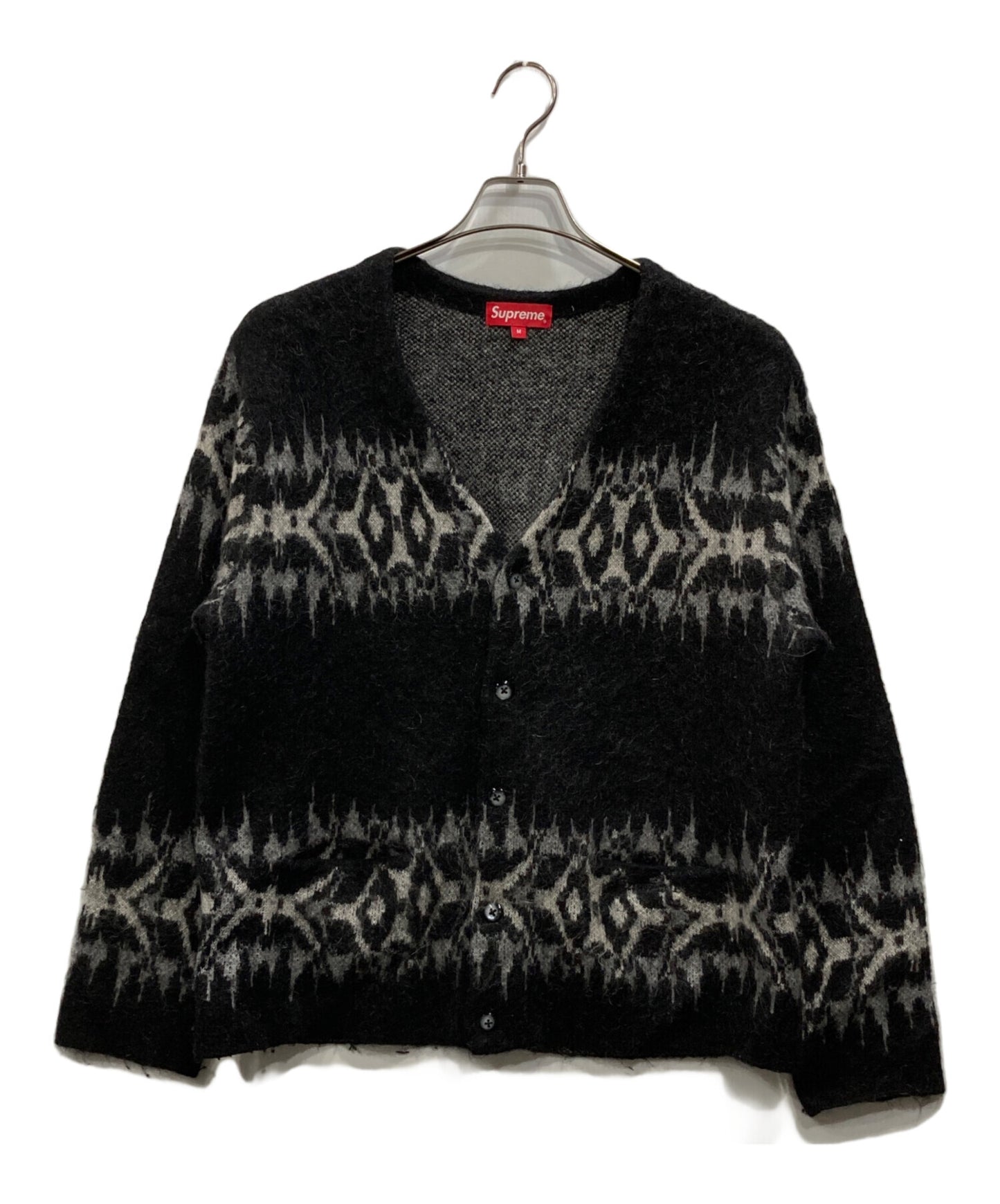 [Pre-owned] SUPREME Abstract Stripe Cardigan