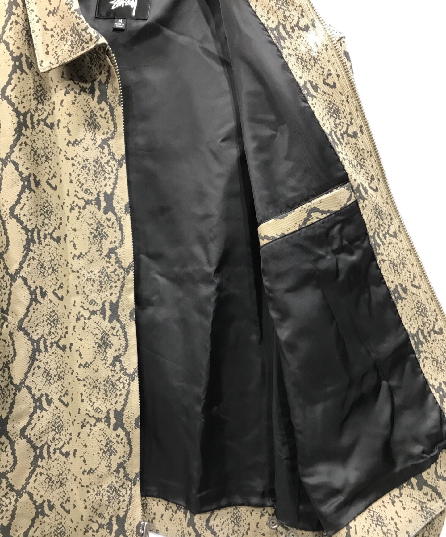 [Pre-owned] stussy GARAGE JACKET GABARDINE 115843