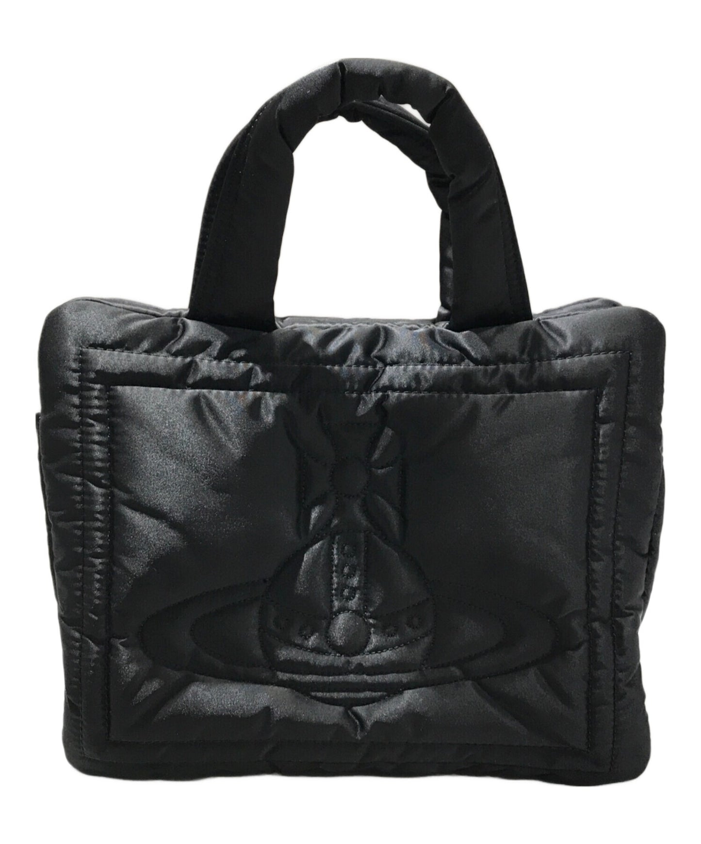 [Pre-owned] Vivienne Westwood PADDED NYLON MARGARET Square Bag S