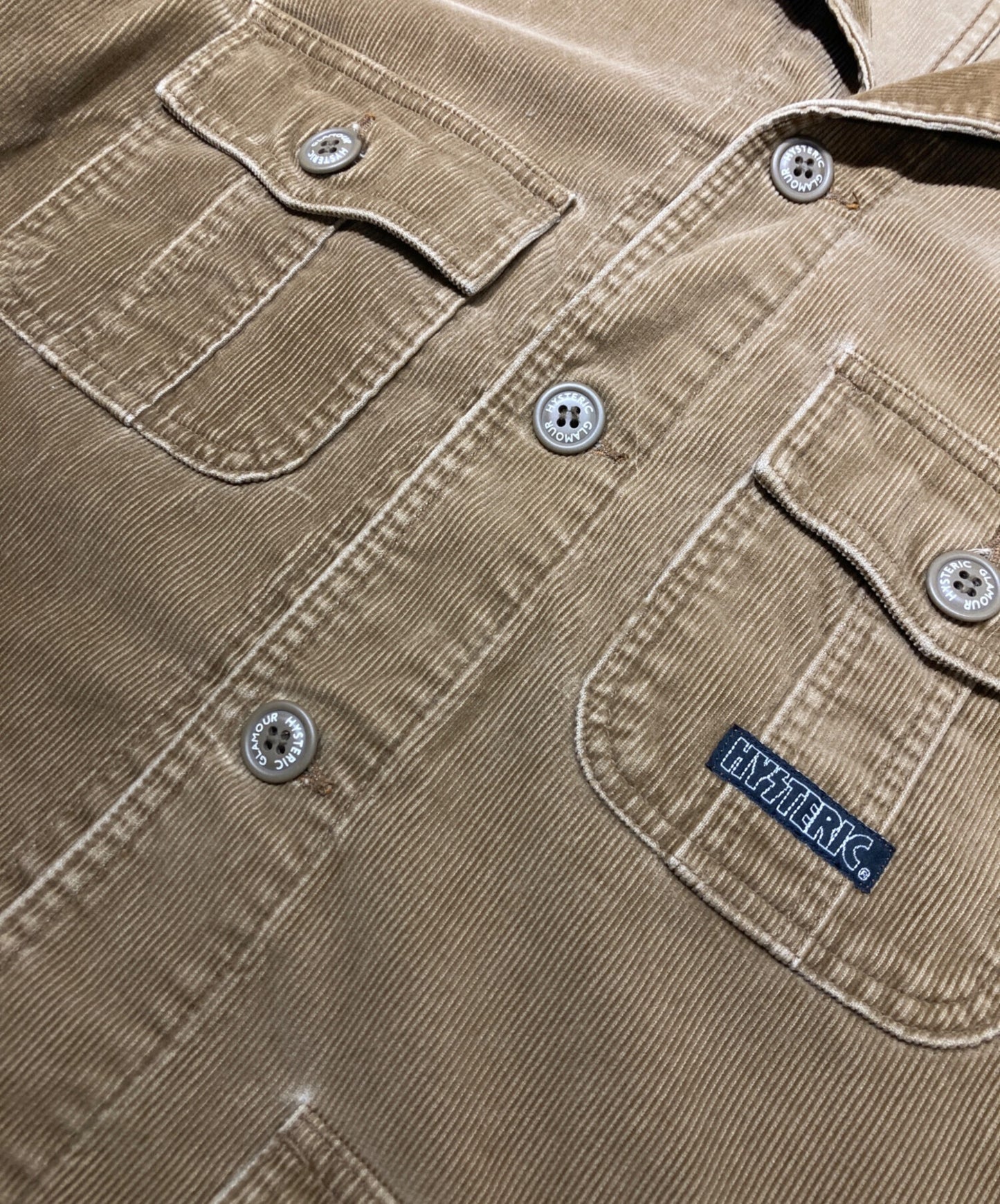 [Pre-owned] Hysteric Glamour corduroy coverall 2AJ-9510