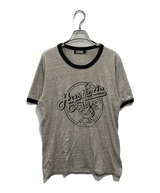 [Pre-owned] Hysteric Glamour ringer T-shirt 0213CT13