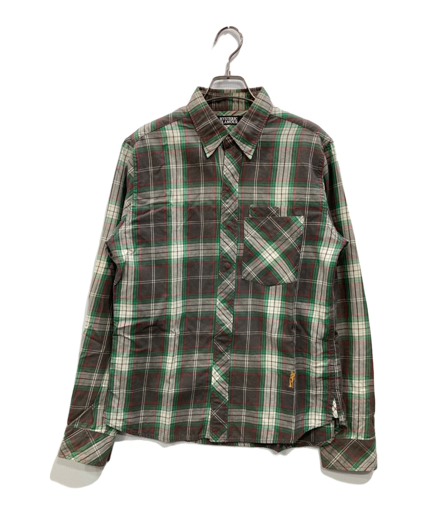 [Pre-owned] Hysteric Glamour checked shirt 0293AH03