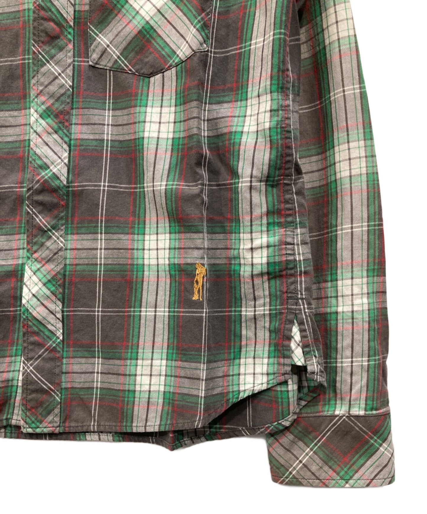 [Pre-owned] Hysteric Glamour checked shirt 0293AH03