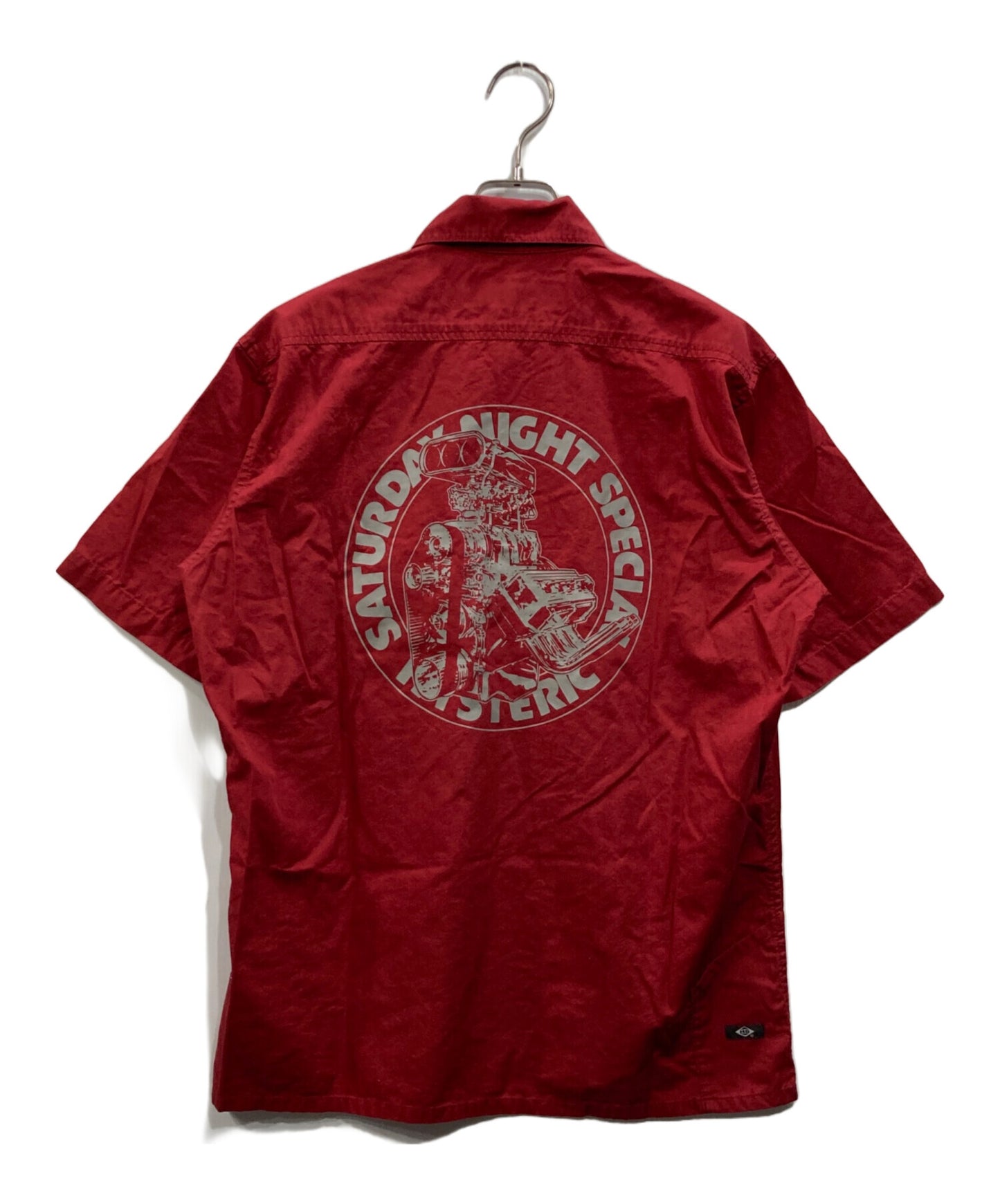 [Pre-owned] Hysteric Glamour Back Print Work Shirt 4AH-0561