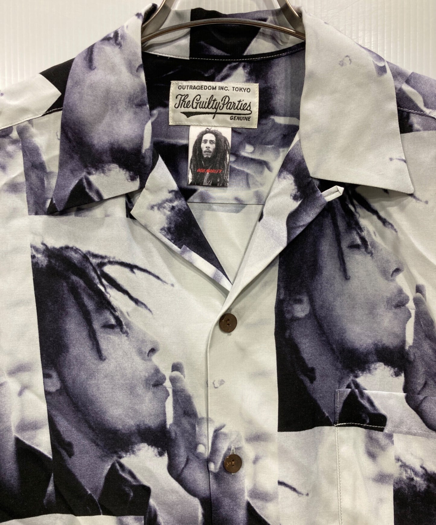 [Pre-owned] WACKO MARIA BOB MARLEY/ S/S HAWAIIAN SHIRT