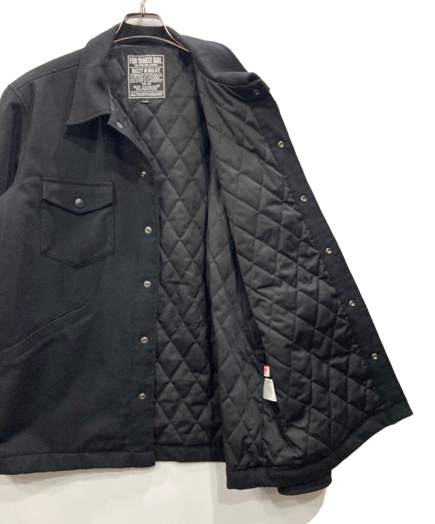 [Pre-owned] Hysteric Glamour STATE OF HYSTERIC embroidered CPO shirt jacket 02243AB18