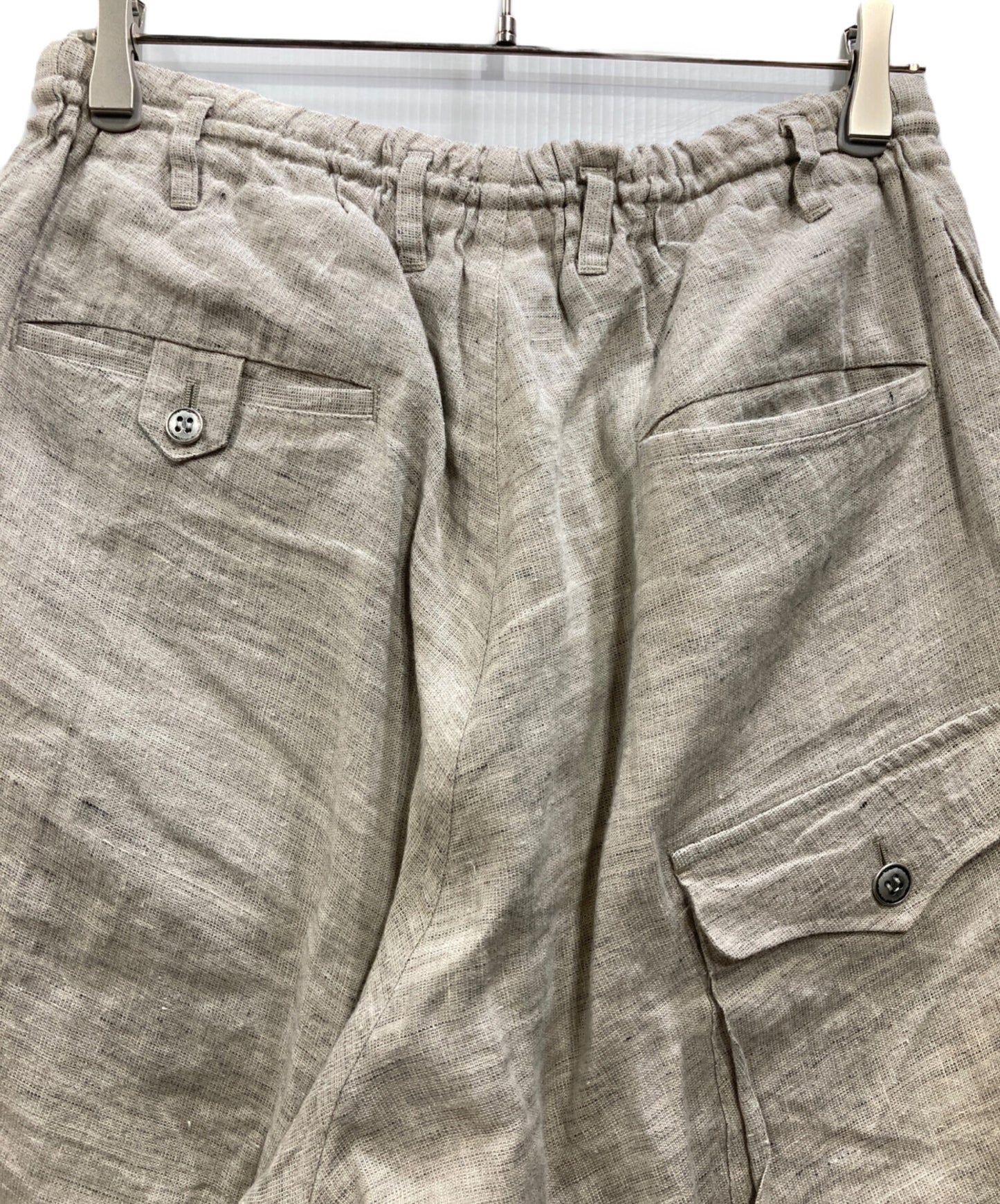 [Pre-owned] Yohji Yamamoto pour homme linen cargo pants HD-P77-319