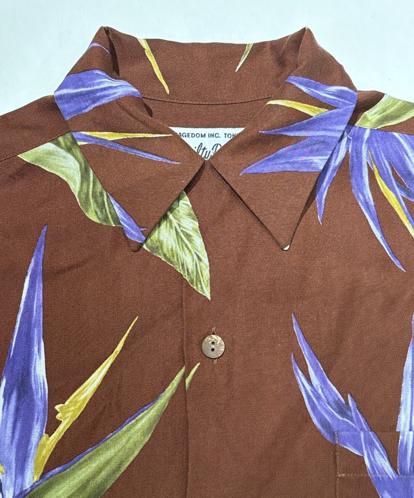 [Pre-owned] WACKO MARIA BIRD OF PARADISE S/S HAWAIIAN SHIRT