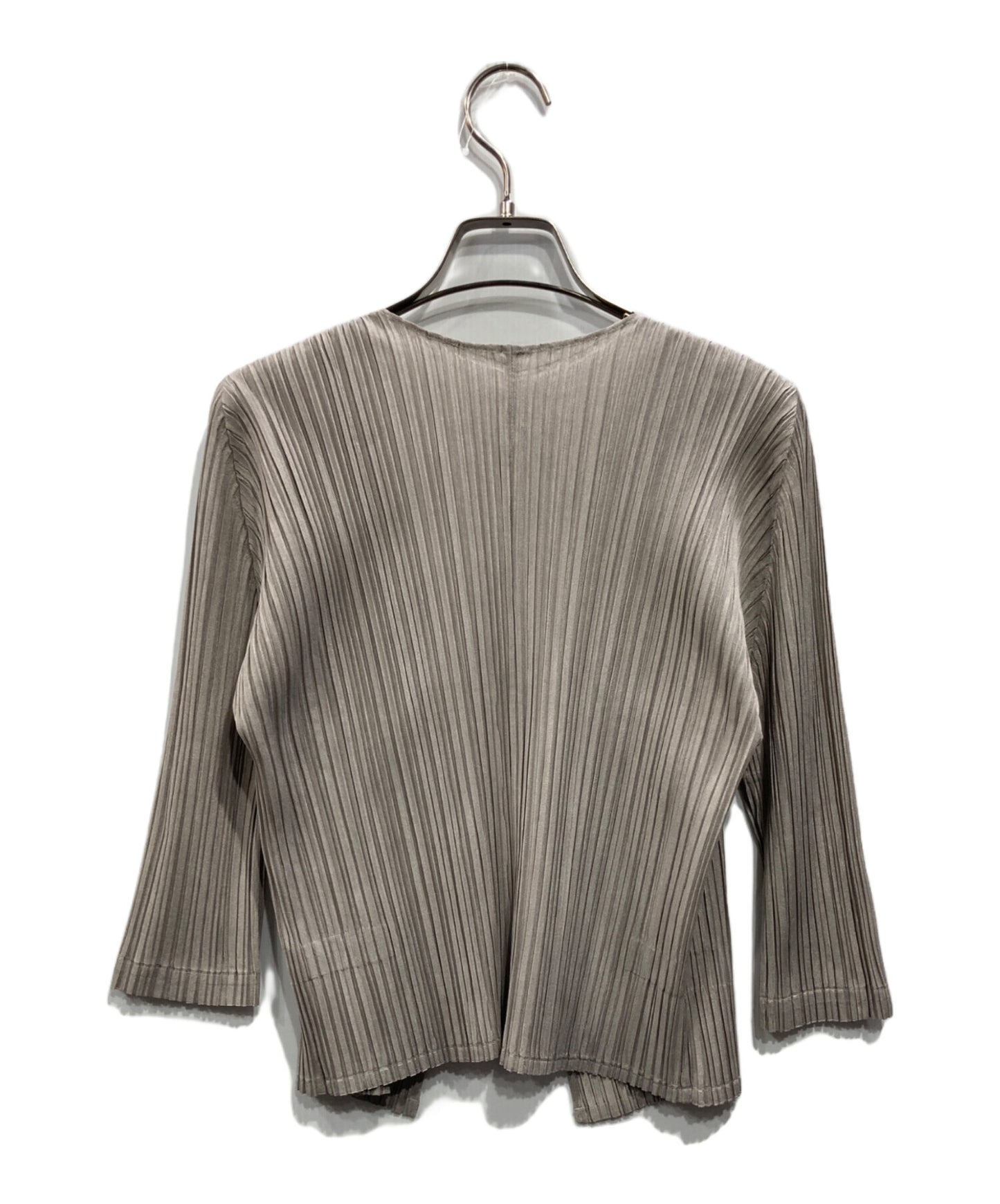 [Pre-owned] PLEATS PLEASE pleated cardigan PP71-J0532