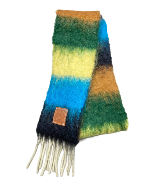 [Pre-owned] LOEWE mohair-blend scarf