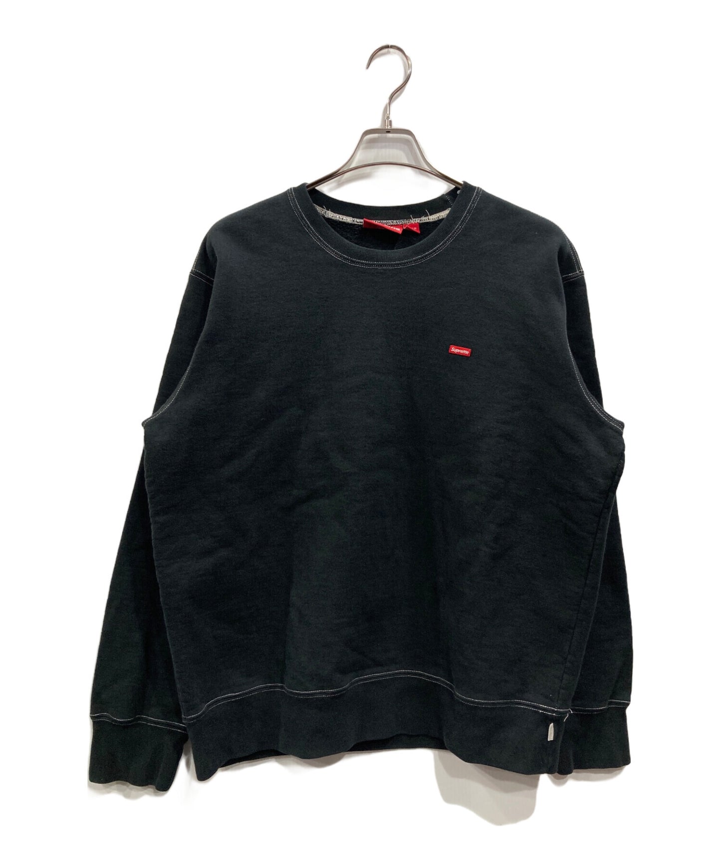 [Pre-owned] SUPREME Small box logo crew neck sweatshirt