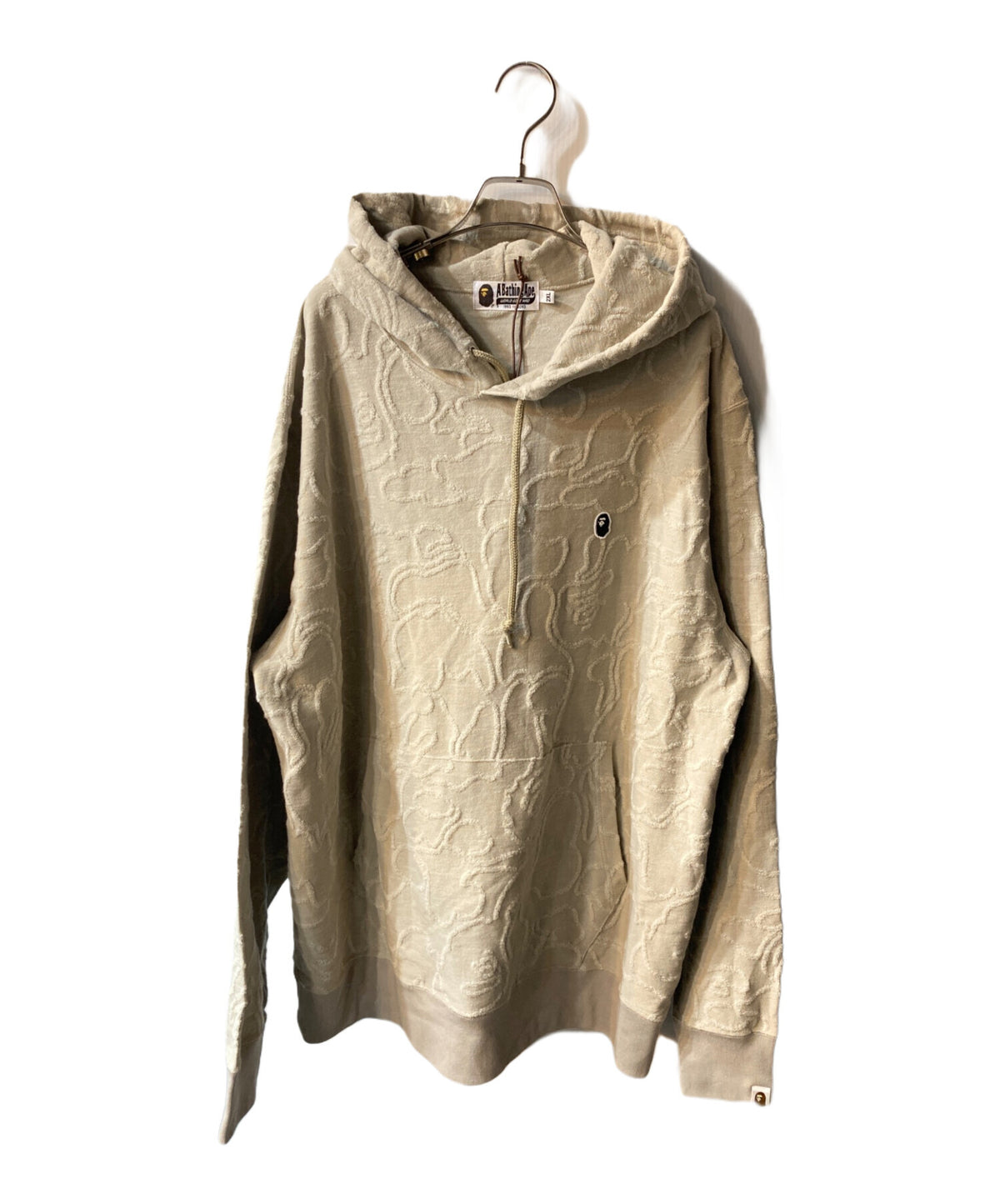 [Pre-owned] A BATHING APE NEON CAMO JACQUARD HOODIE