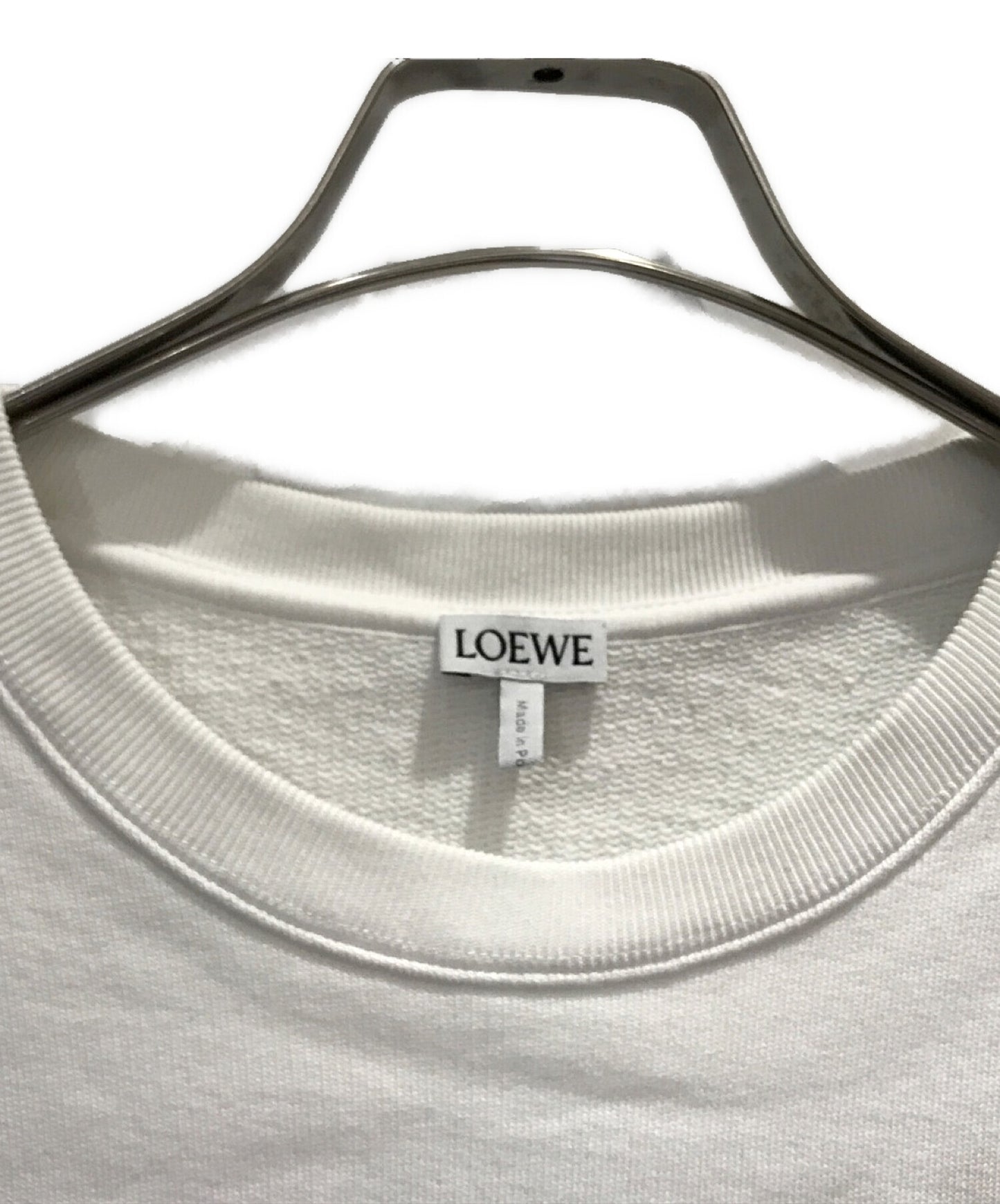 [Pre-owned] LOEWE Embroidered Crew Neck Logo Embroidered Sweatshirt H526Y24J11