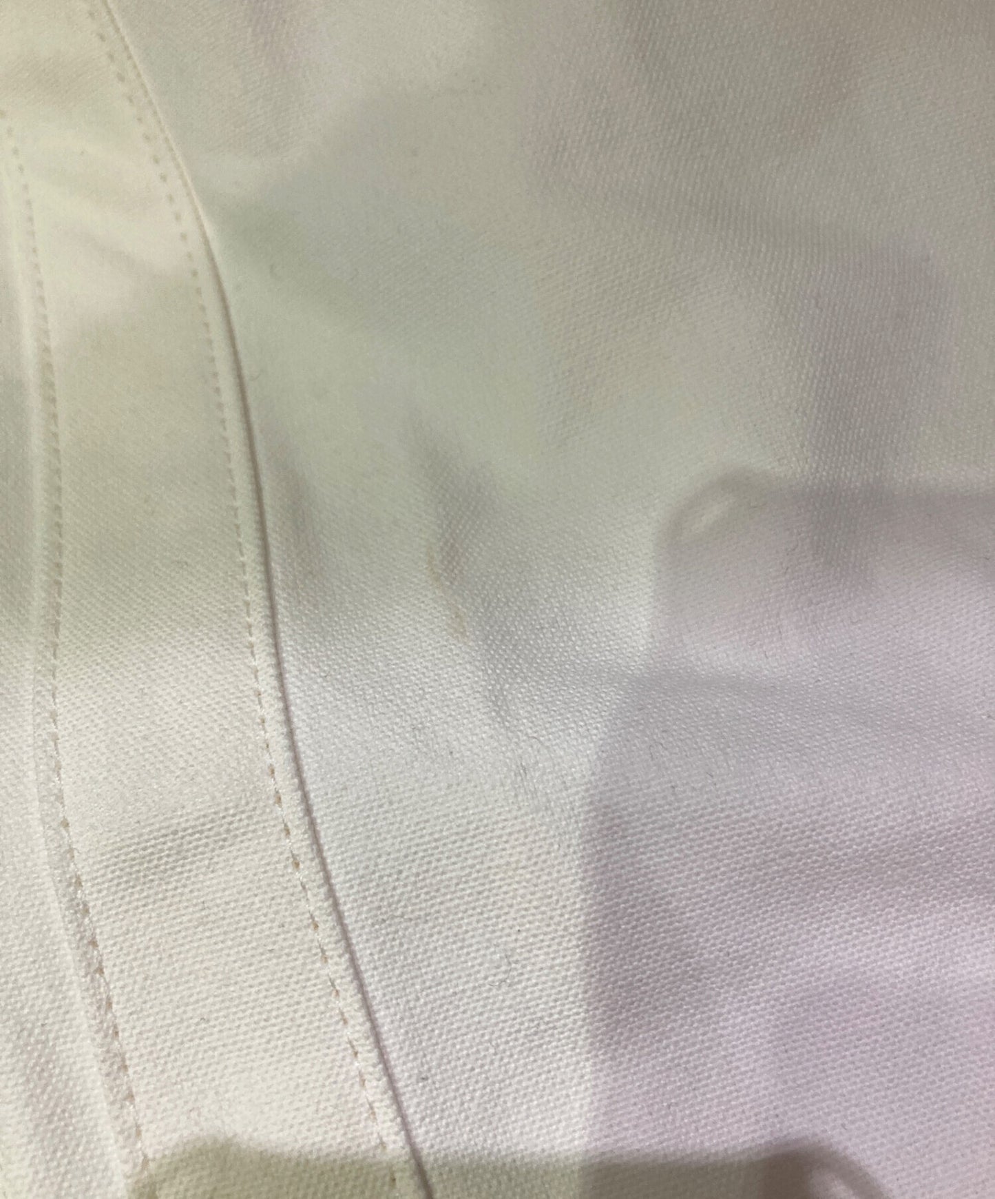 [Pre-owned] COMME des GARCONS SHIRT Cotton Canvas Logo Print Bag FK-K202-S23