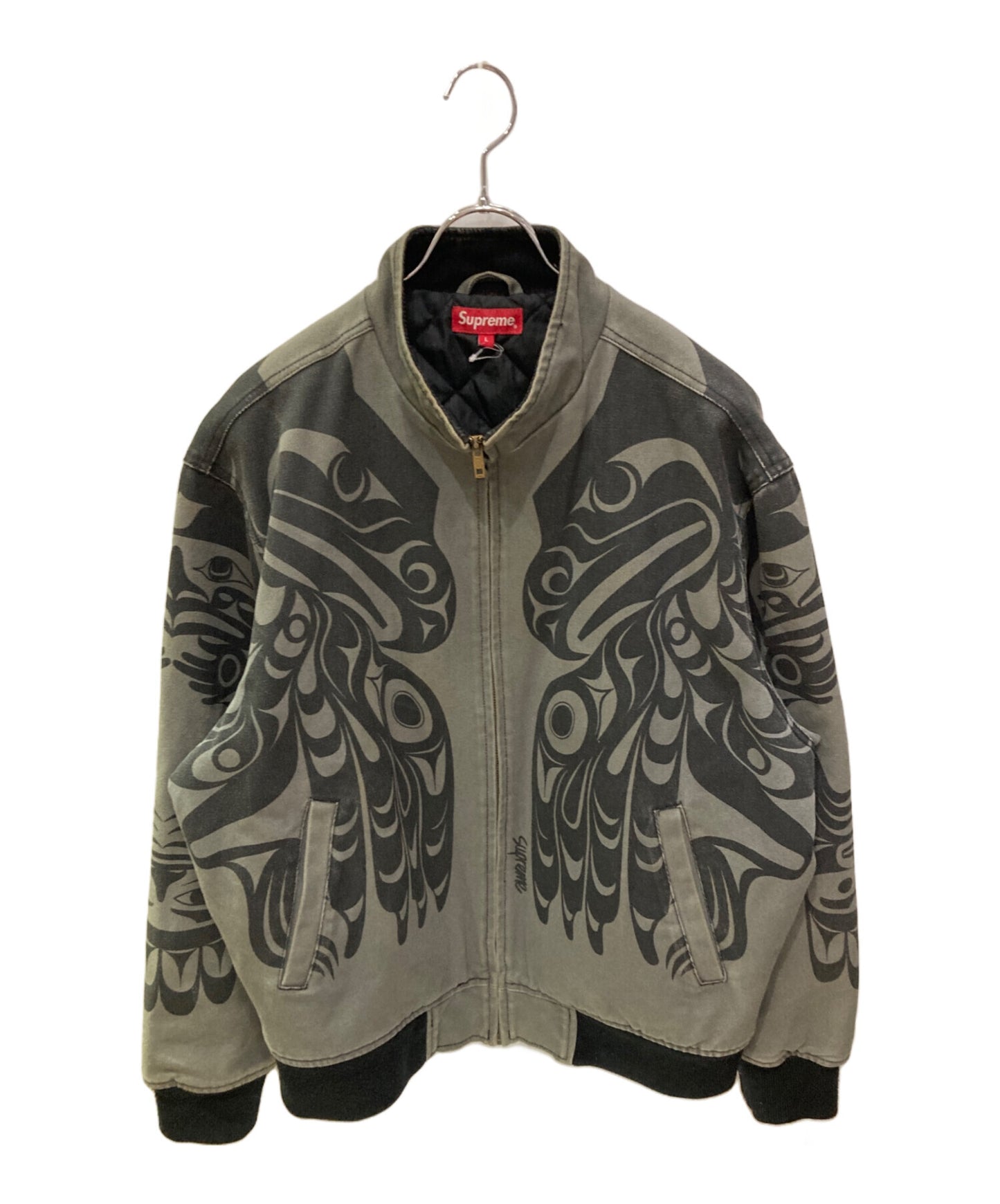 [Pre-owned] SUPREME zip-up jacket