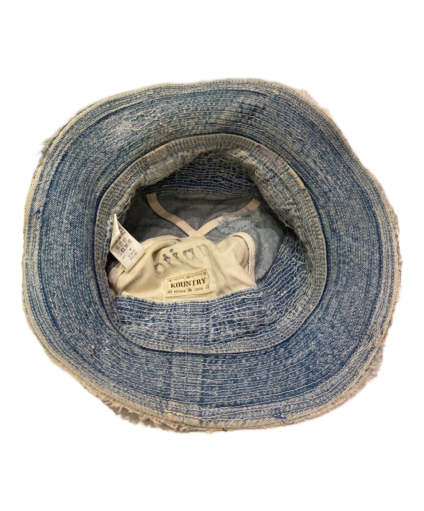 [Pre-owned] KAPITAL The Old Man and the Sea Denim Hat EK-729