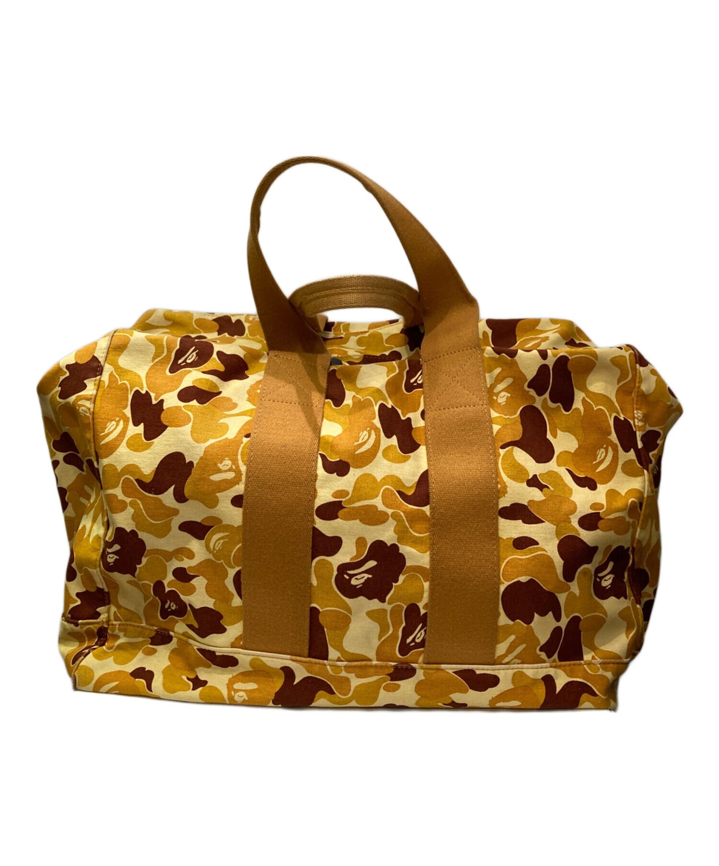 [Pre-owned] A BATHING APE ABC camo Boston bag
