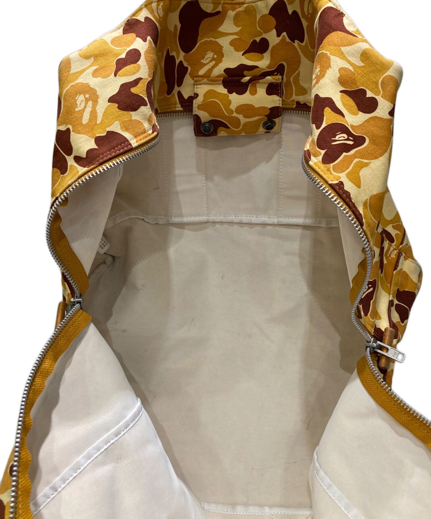 [Pre-owned] A BATHING APE ABC camo Boston bag