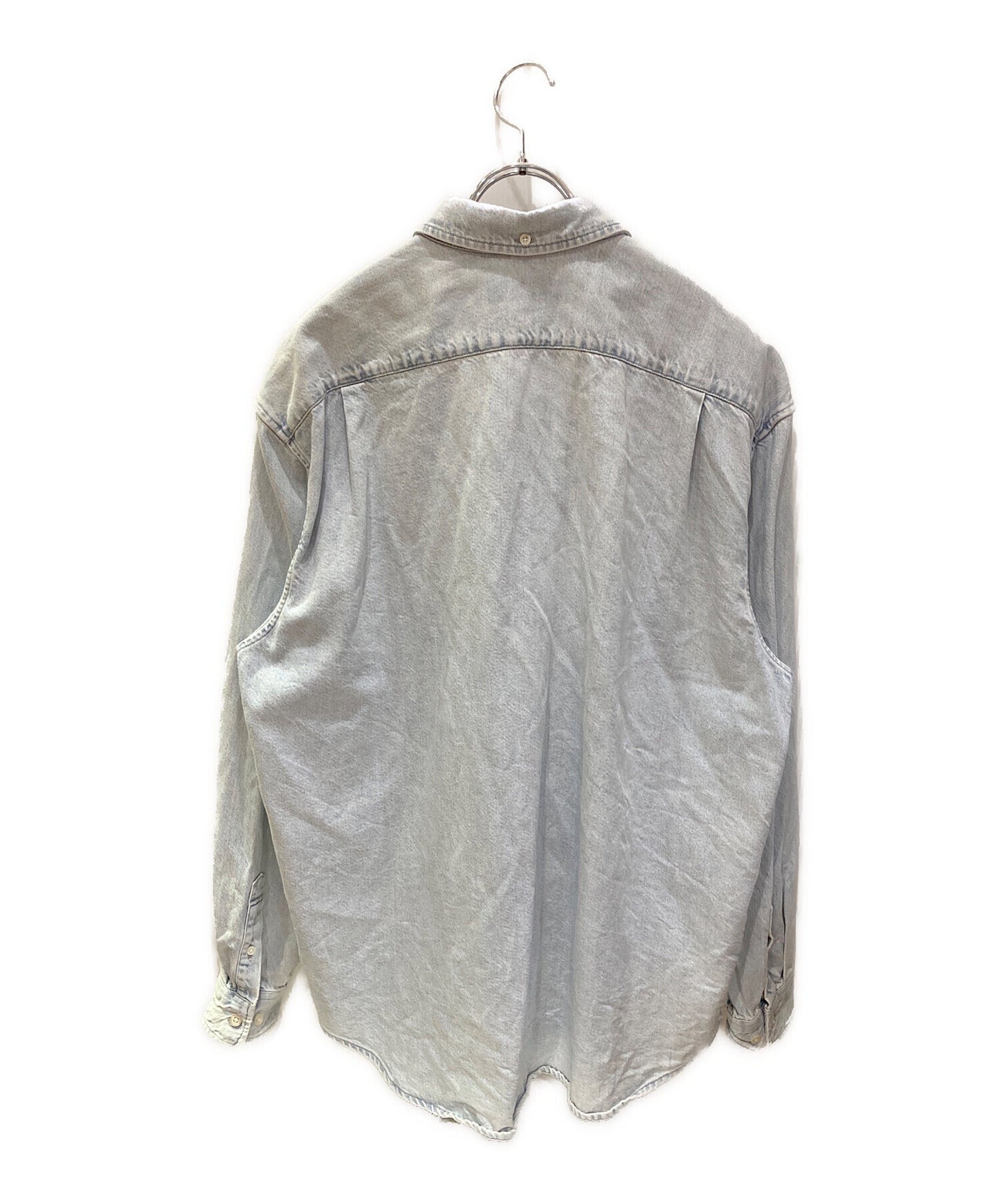 [Pre-owned] SUPREME Small box logo denim shirt