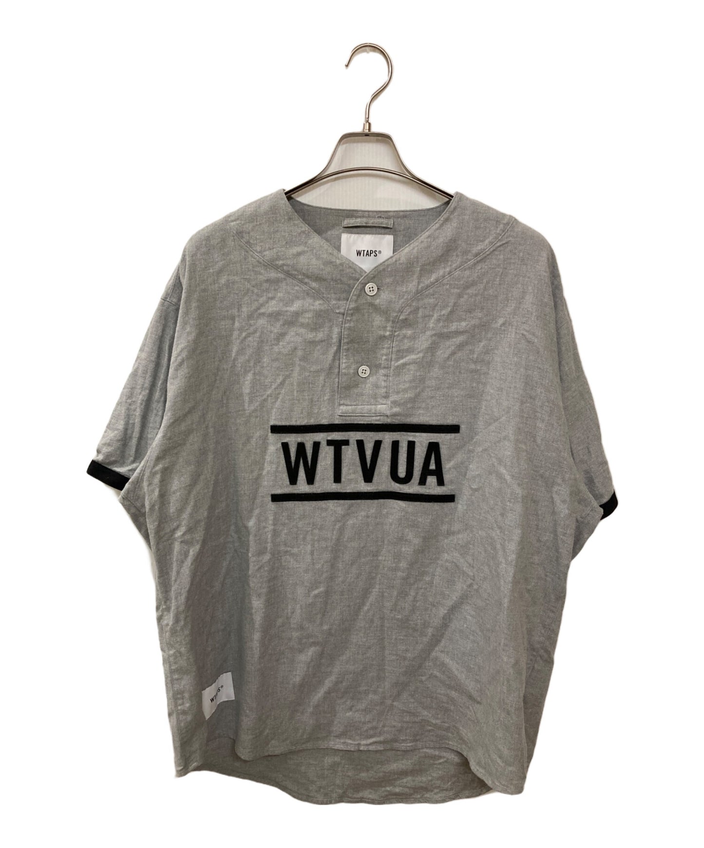 [Pre-owned] WTAPS LEAGUE / SS / COTTON. TWILL 231TQDT-SHM03