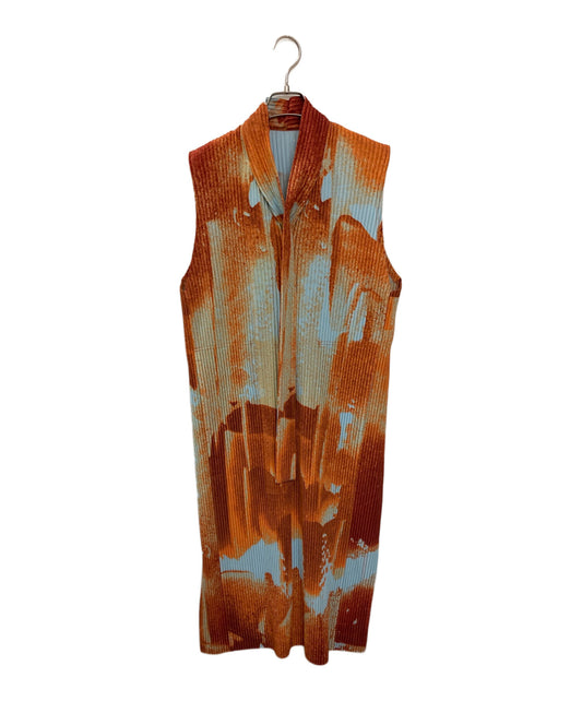 [Pre-owned] HOMME PLISSE ISSEY MIYAKE WIND WALK Long vest HP51JE356