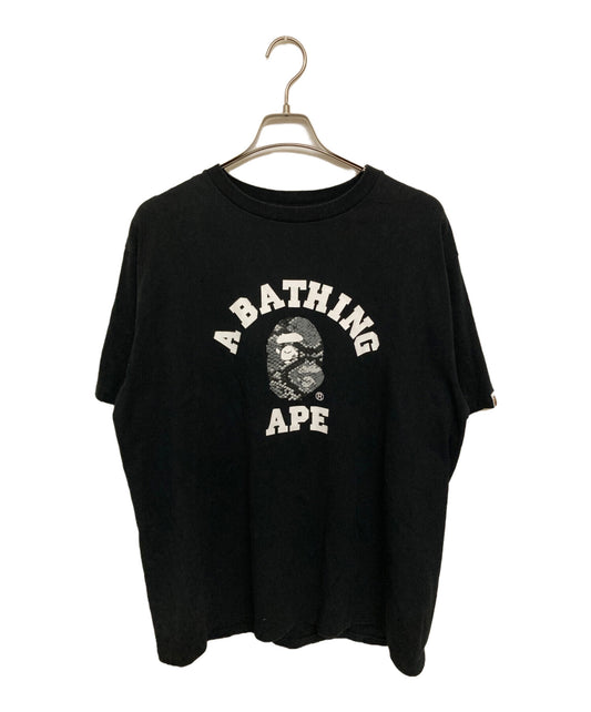 [Pre-owned] A BATHING APE COLLEGE CRYSTAL STONE STA TEE 001TE1801035M