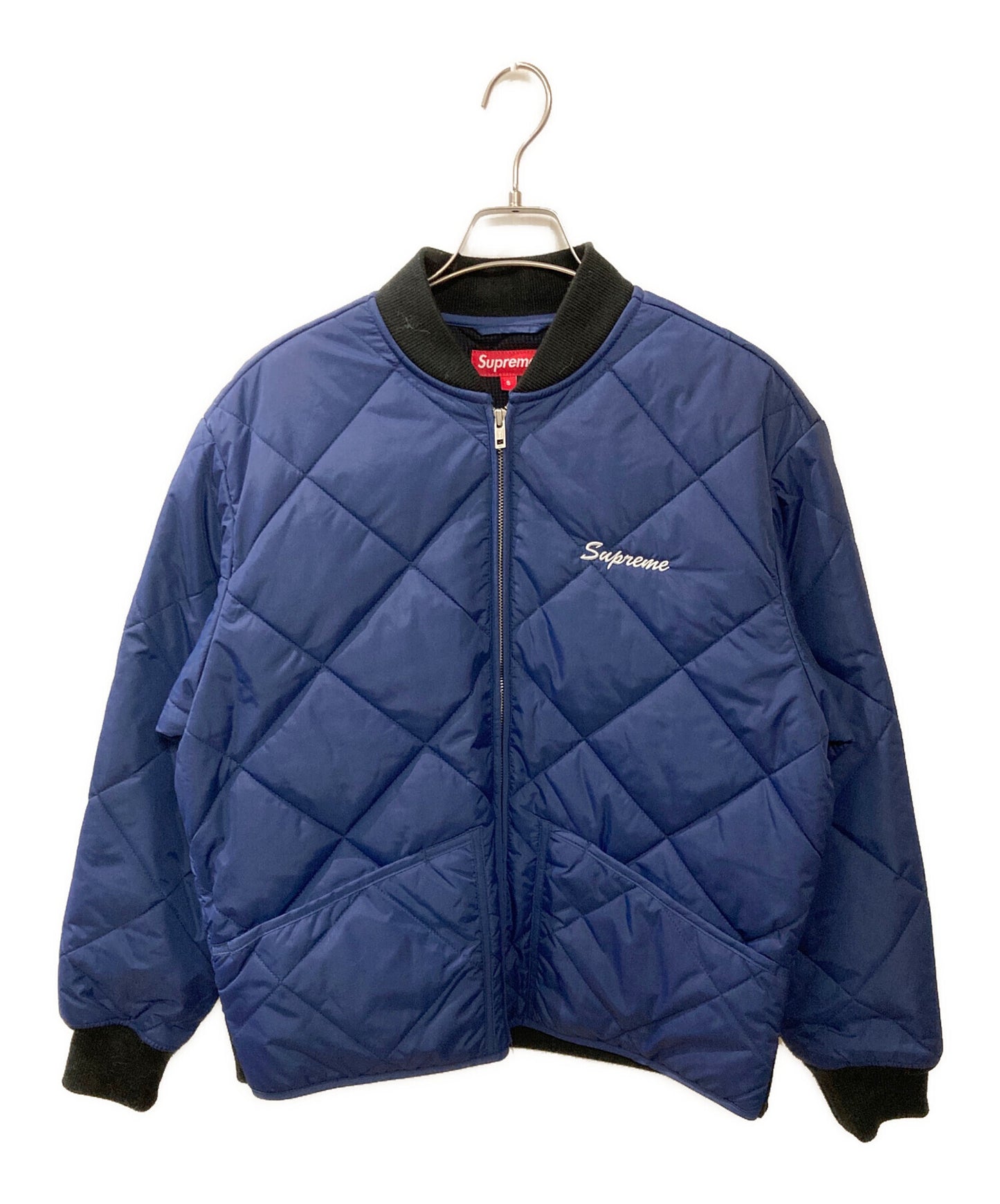 [Pre-owned] SUPREME quit your job quilted jacket/quit your job quilted work jacket
