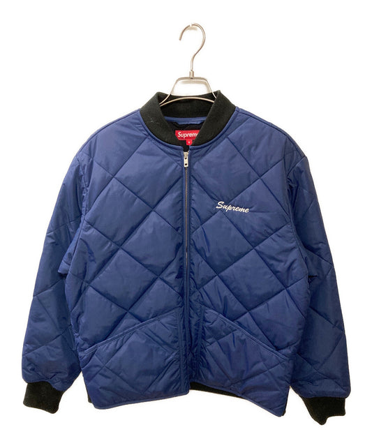 [Pre-owned] SUPREME quit your job quilted jacket/quit your job quilted work jacket