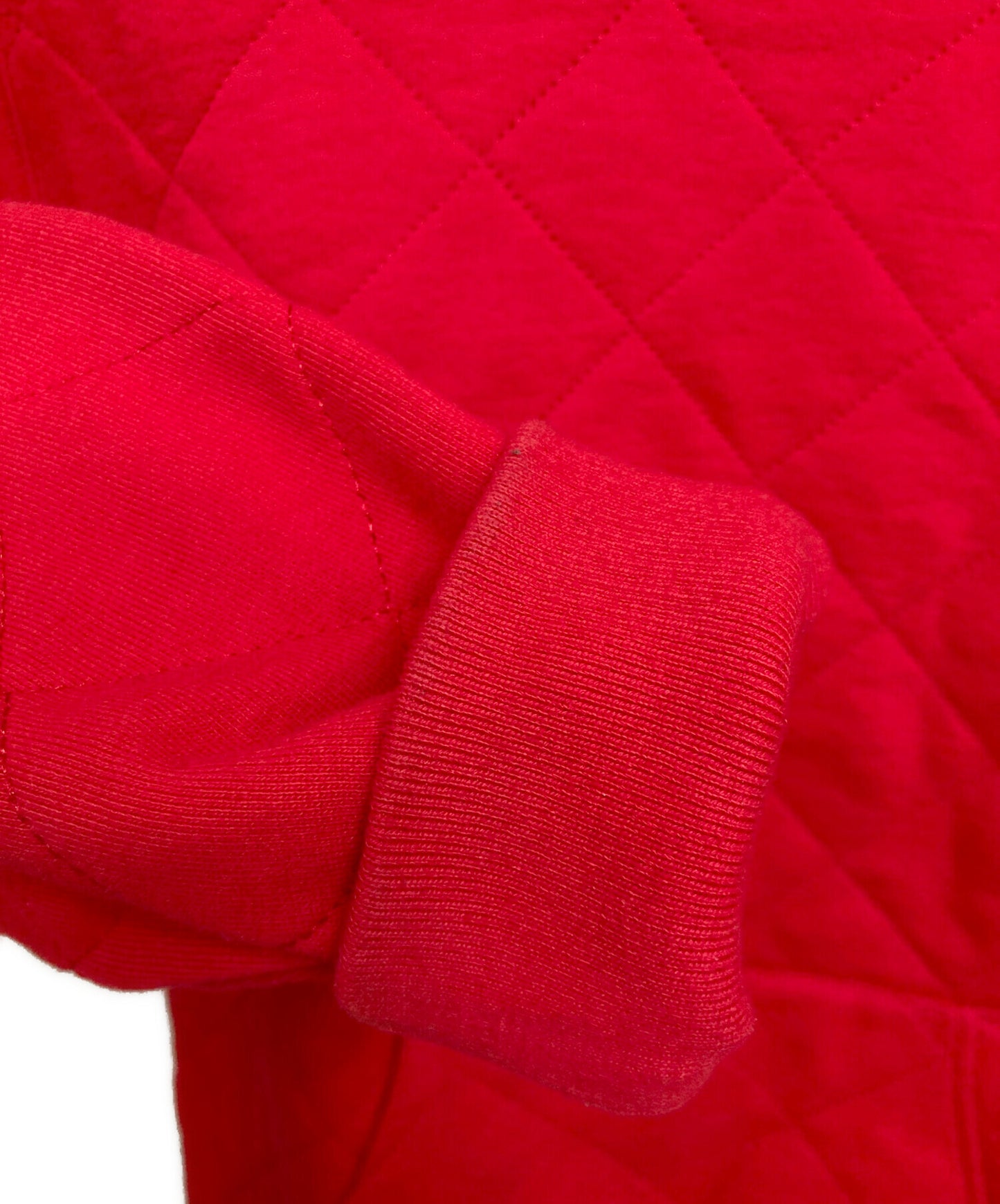 [Pre-owned] SUPREME 18AW Quilted Hooded Sweatshirt Quilted Hoodie