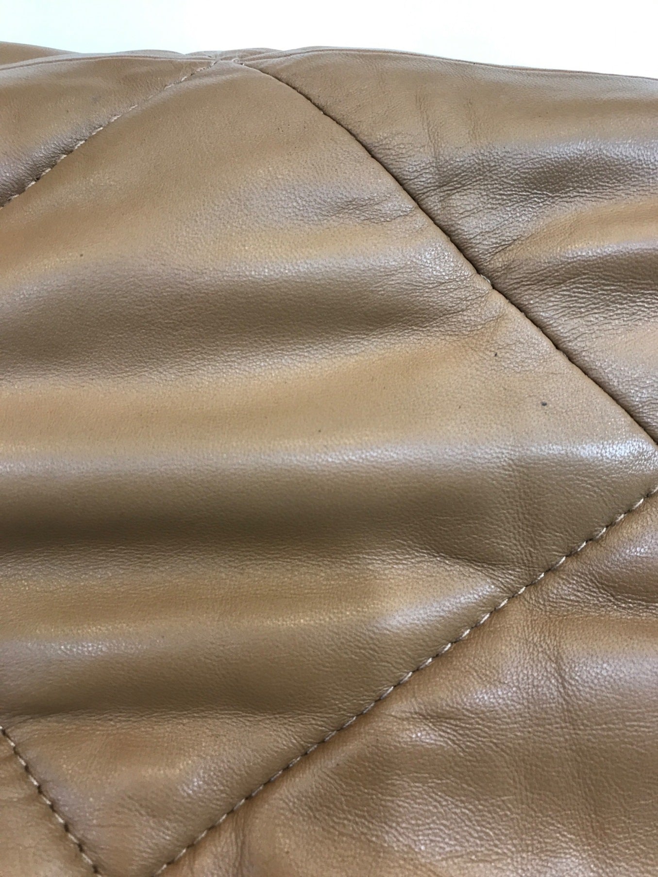 [Pre-owned] SUPREME Quilted Leather Work Jacket