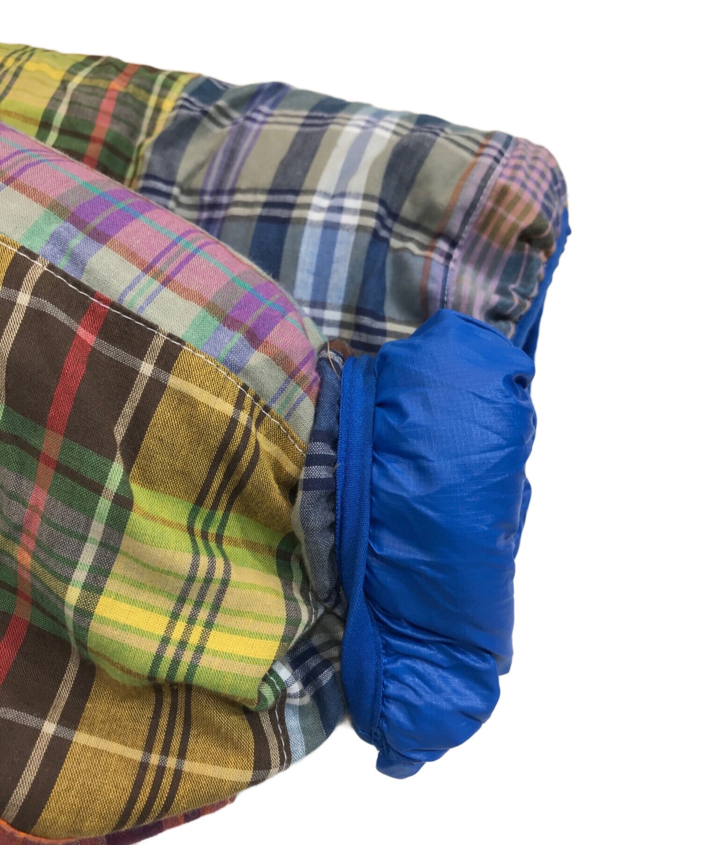 [Pre-owned] SUPREME Madras reversible windstopper puffer jacket