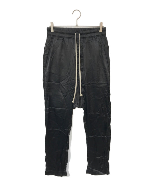 [Pre-owned] RICK OWENS Cupra drawstring sarouel pants RU02A5380-O