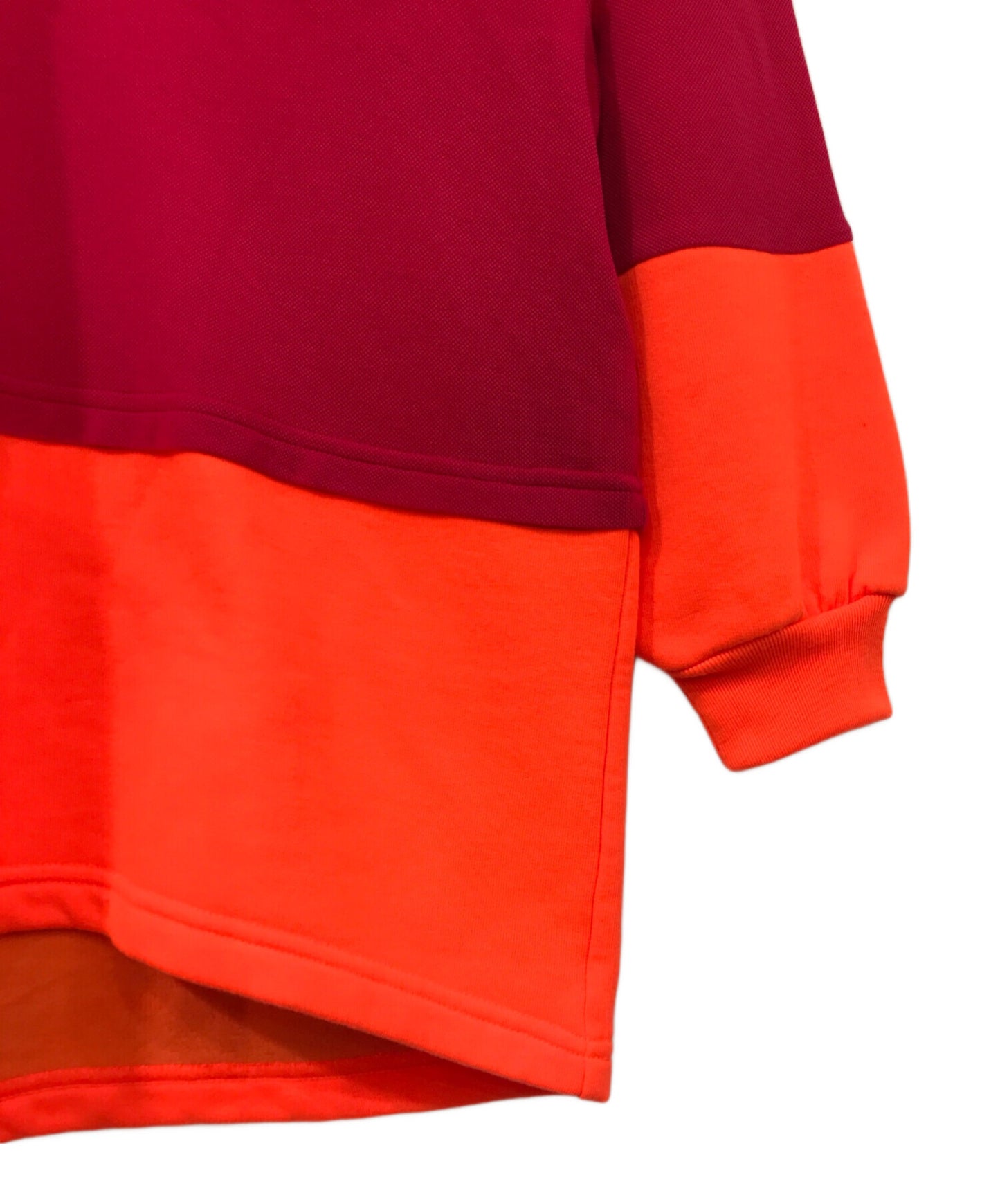 [Pre-owned] BALENCIAGA Patchwork Long Sleeve Polo Shirt 657073