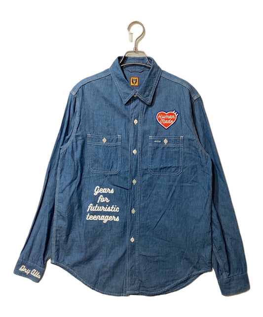 [Pre-owned] HUMAN MADE chambray shirt