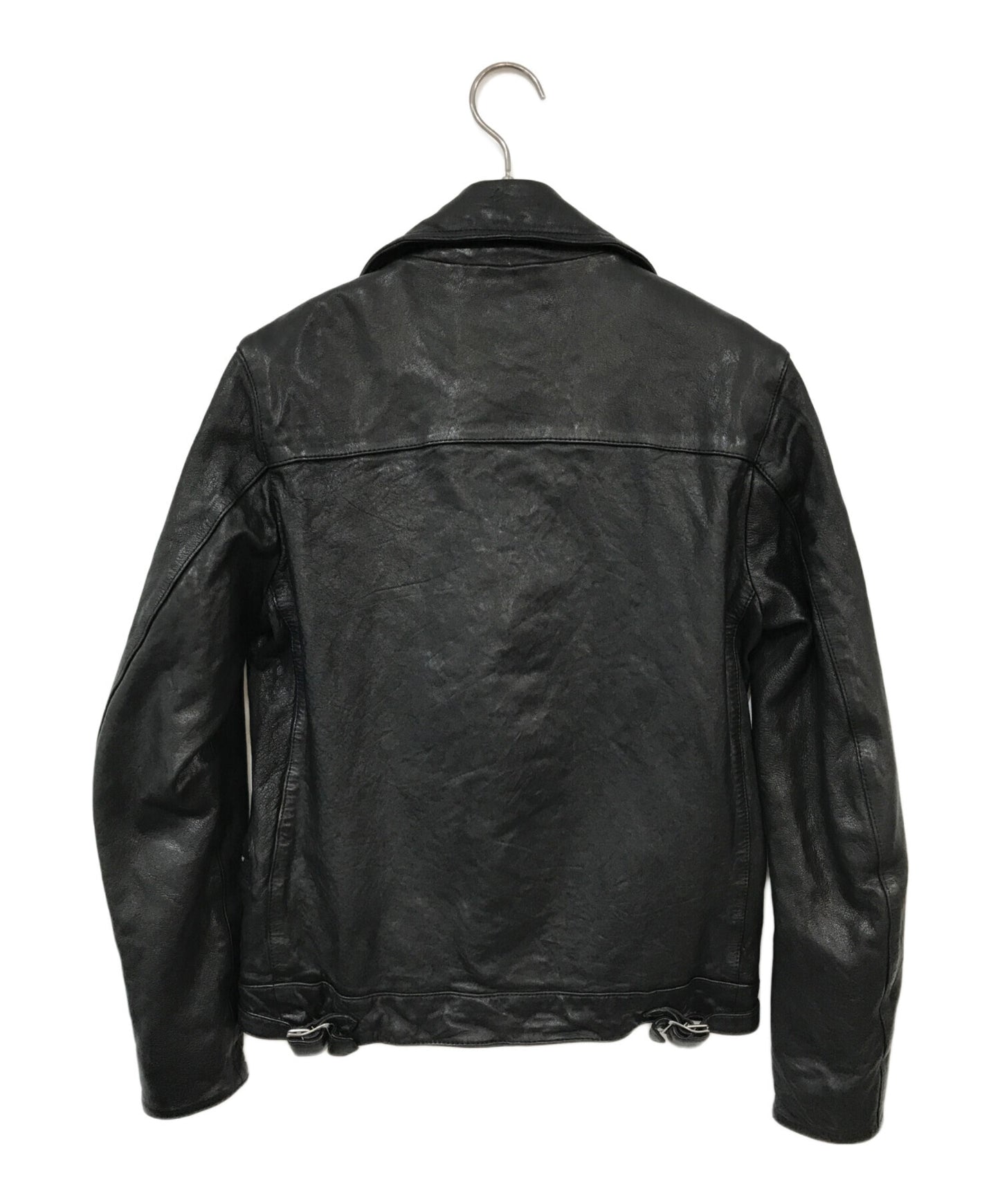 [Pre-owned] Hysteric Glamour Lamb Leather Double Riders Jacket 0203LB01