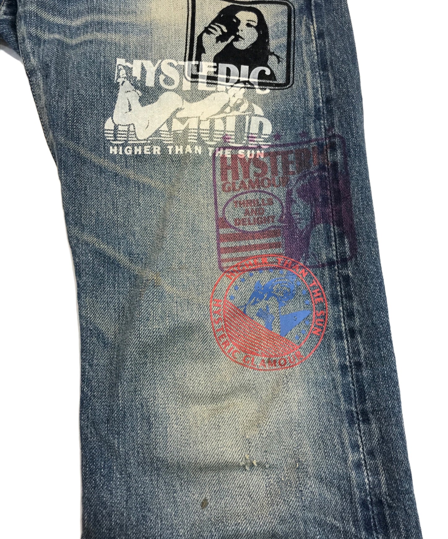 [Pre-owned] Hysteric Glamour TRY IT YOU LIKE I Skinny denim pants 0214AP06