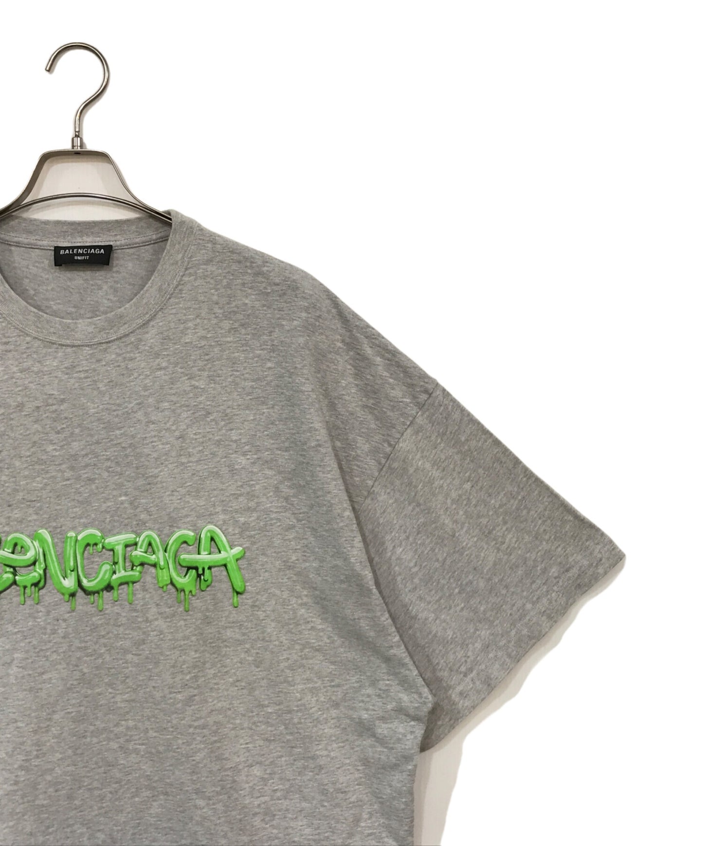 [Pre-owned] BALENCIAGA Slime Logo T-SHIRTS 676589 TLVF1