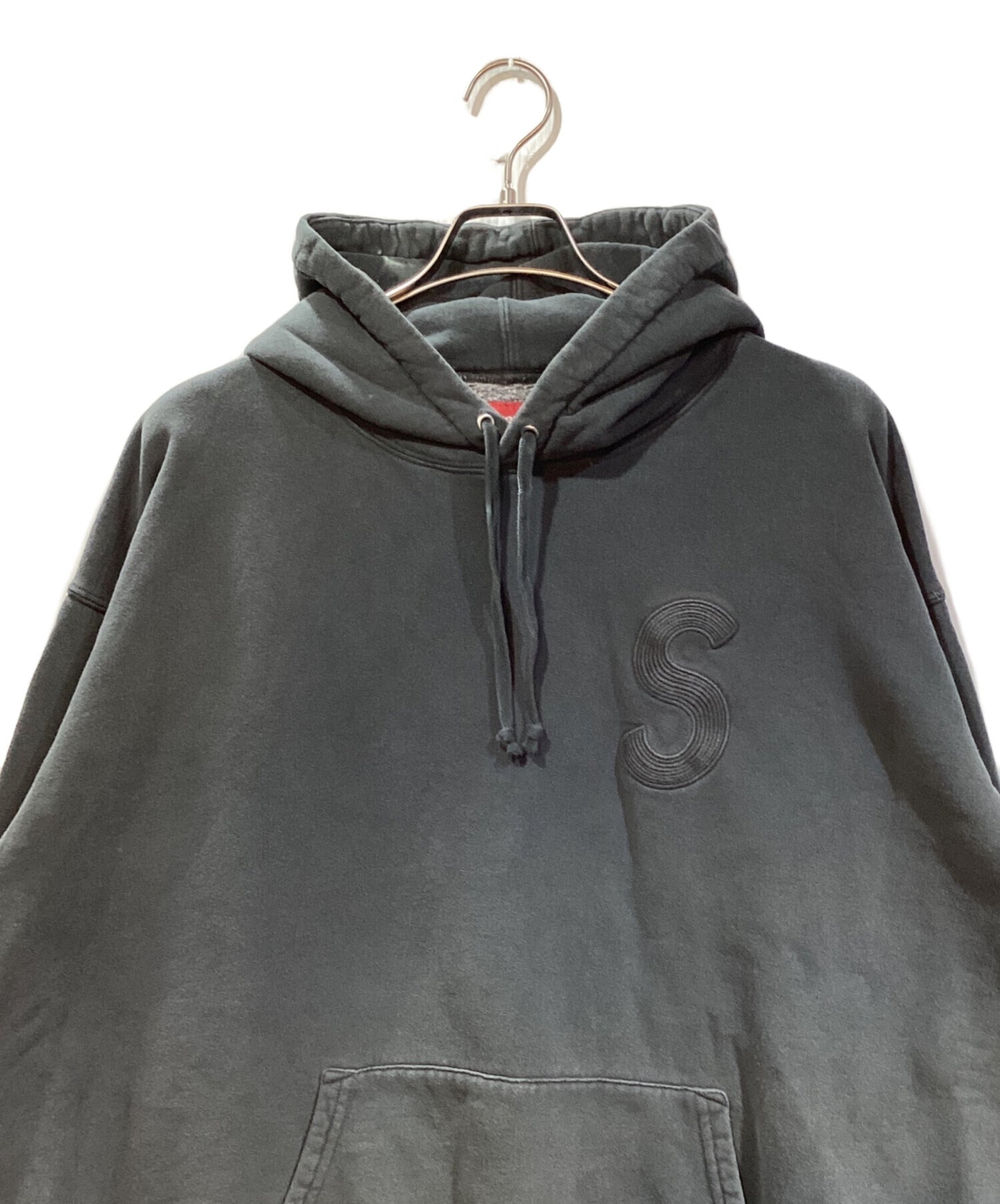 [Pre-owned] SUPREME Overdyed S Logo Hooded Sweatshirt
