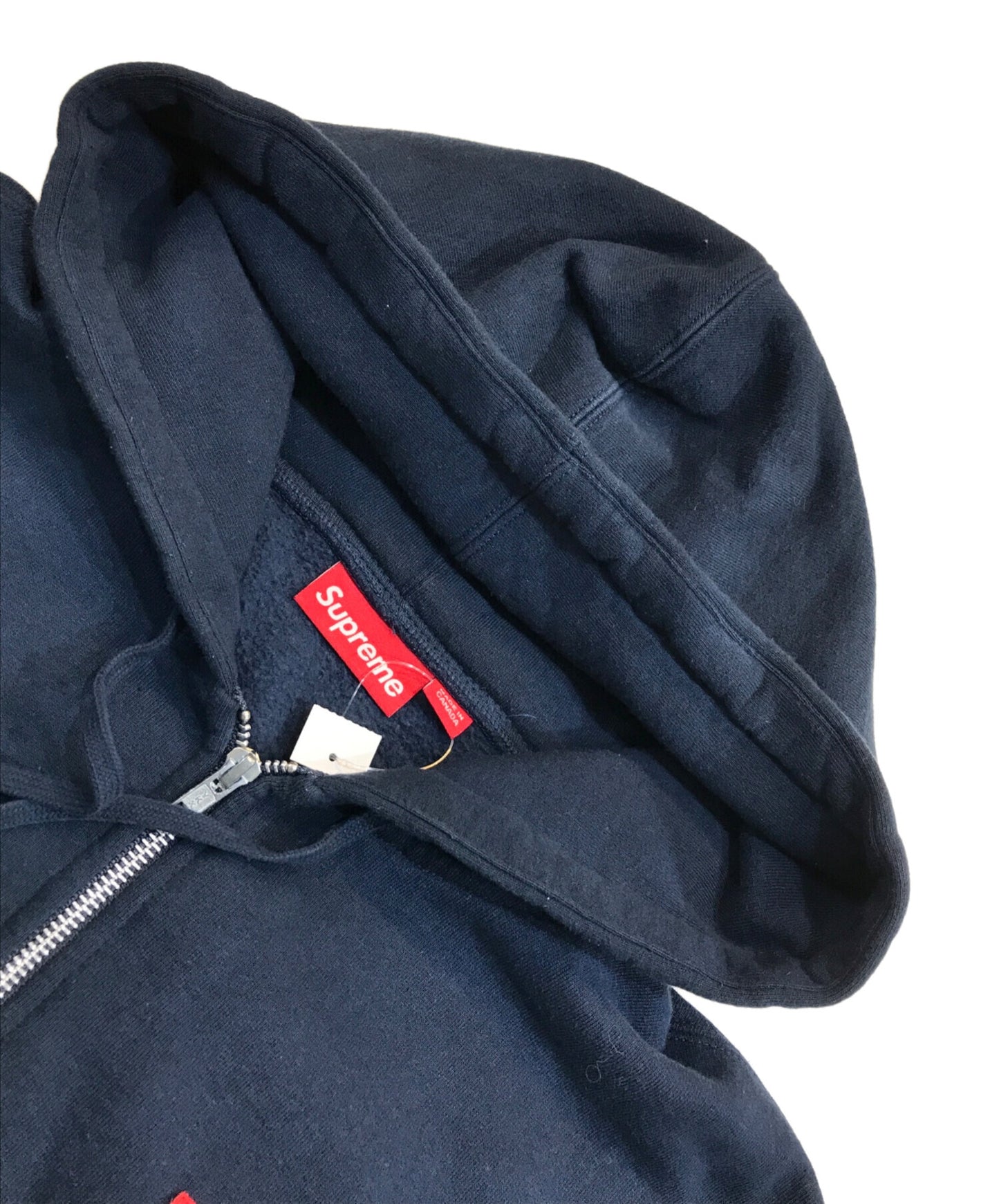 [Pre-owned] SUPREME Small Box Zip Up Hooded Sweatshirt