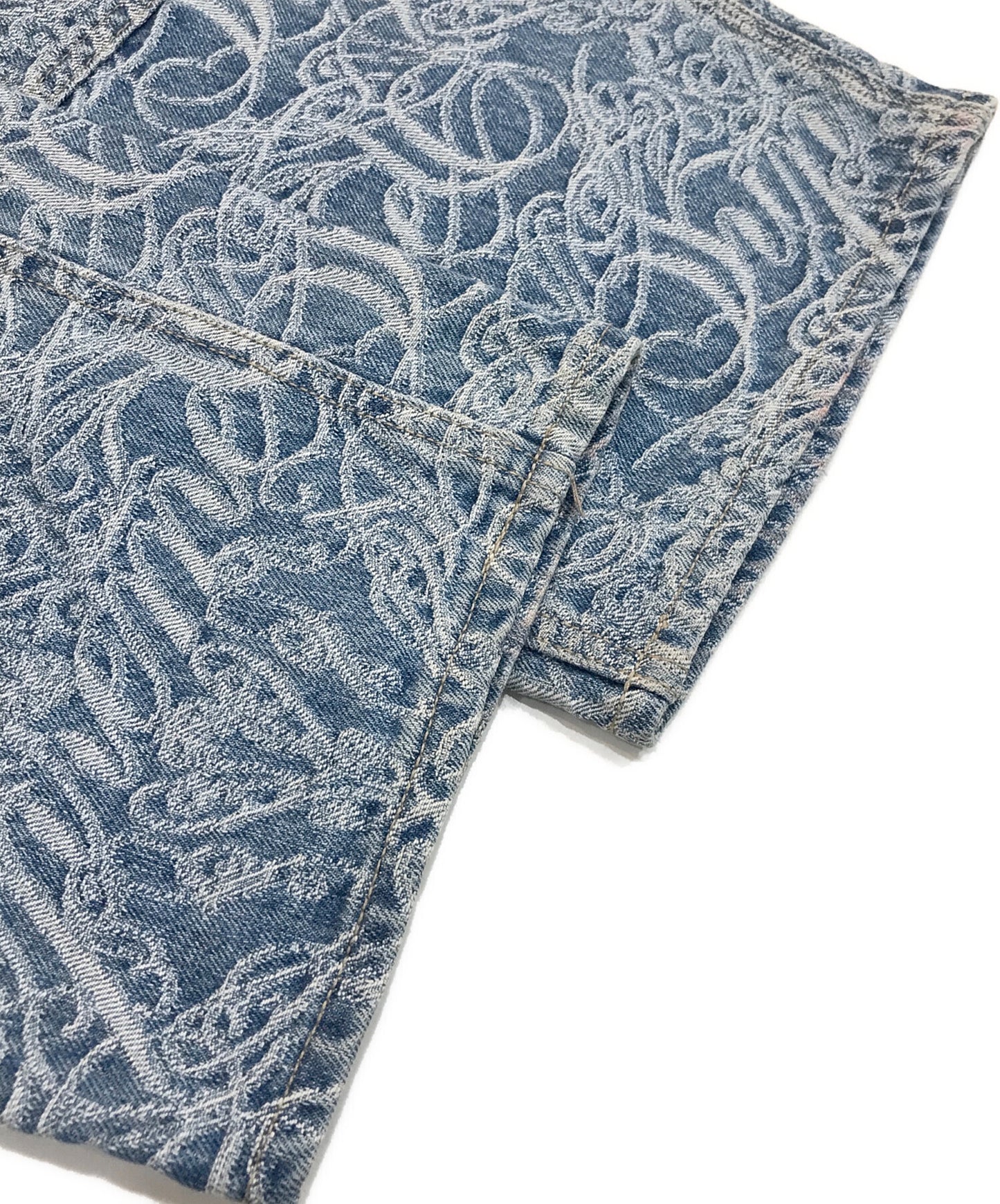 [Pre-owned] SUPREME SCRIPT JACQUARD DOUBLE KNEE PAINTER PANT