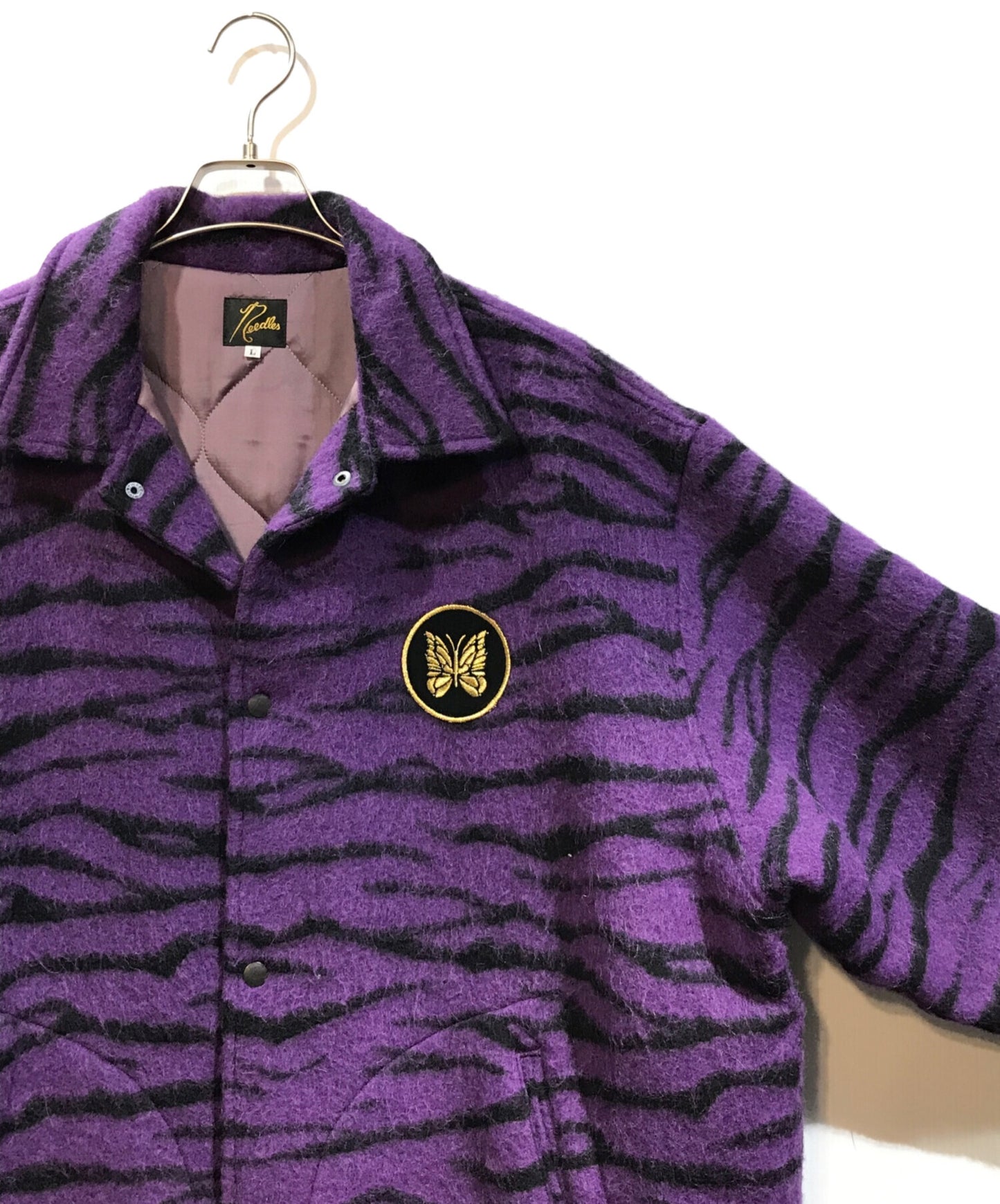 [Pre-owned] Needles shaggy coach jacket LQ111